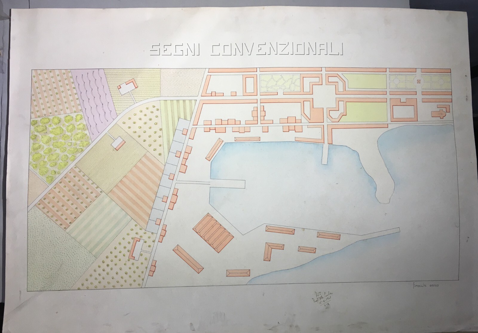 Disegno Tecnico Topografico (1941)   Ennio Finocchi