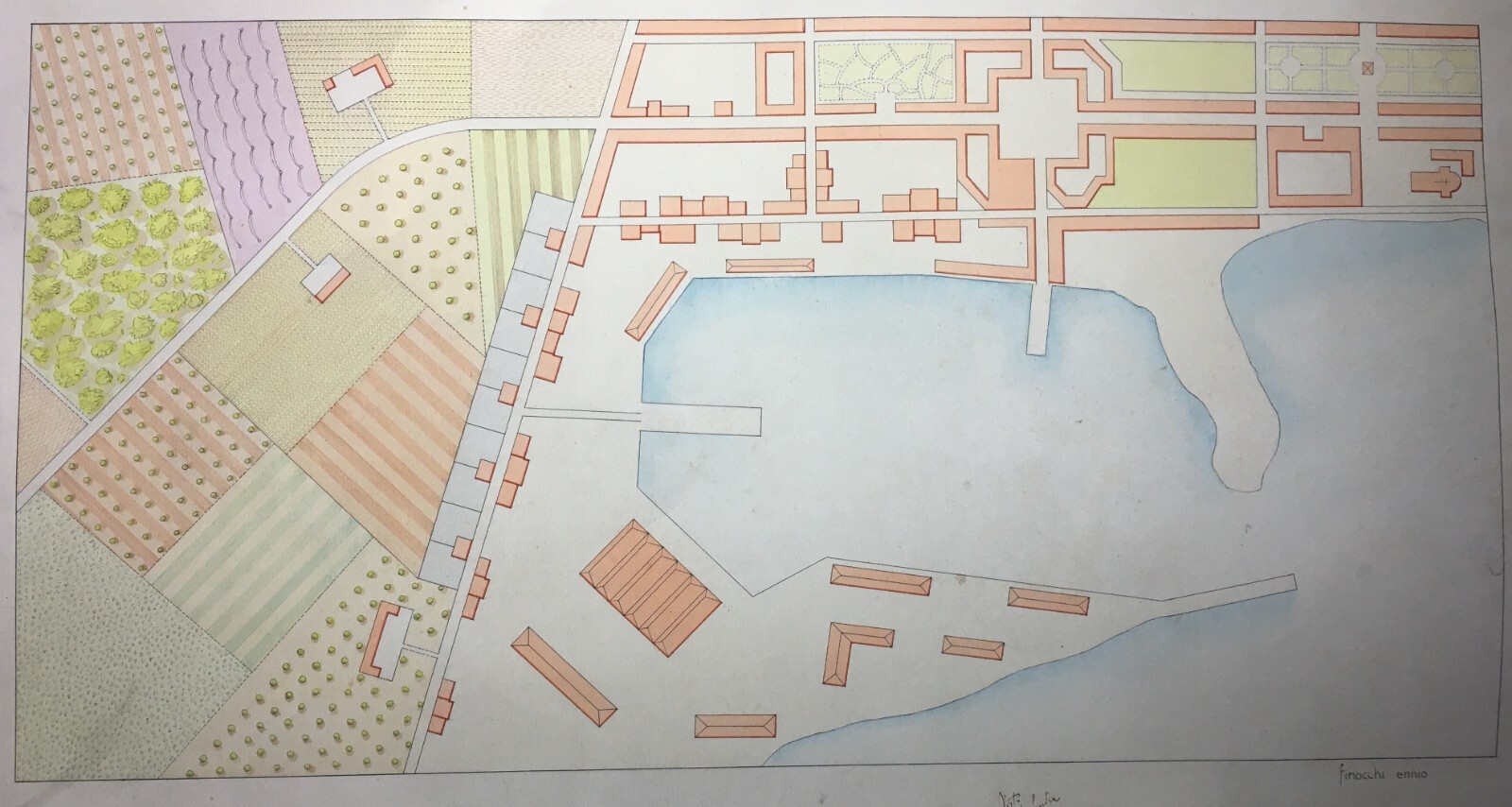 Disegno Tecnico Topografico (1941)   Ennio Finocchi