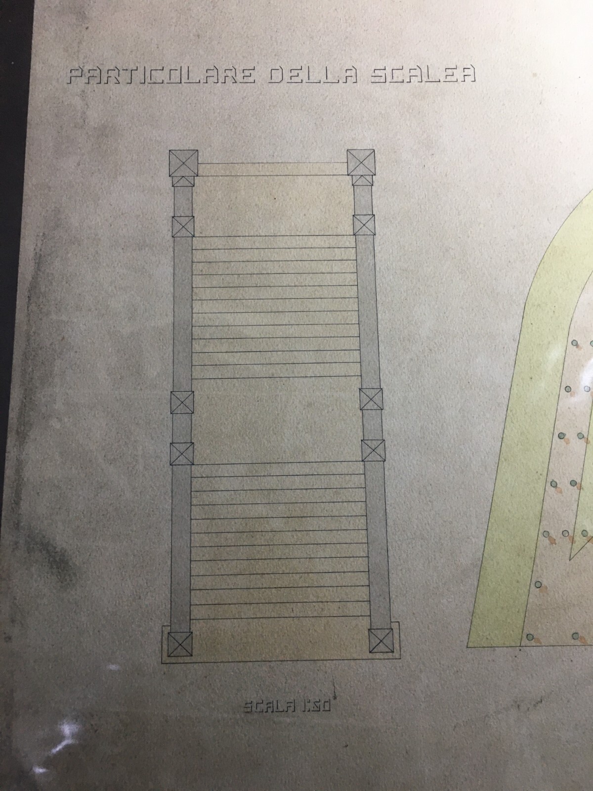 Serra S. Quirico: Progetto Per Monumento Ai Caduti   Disegno Architettonico Di Dario Vergari