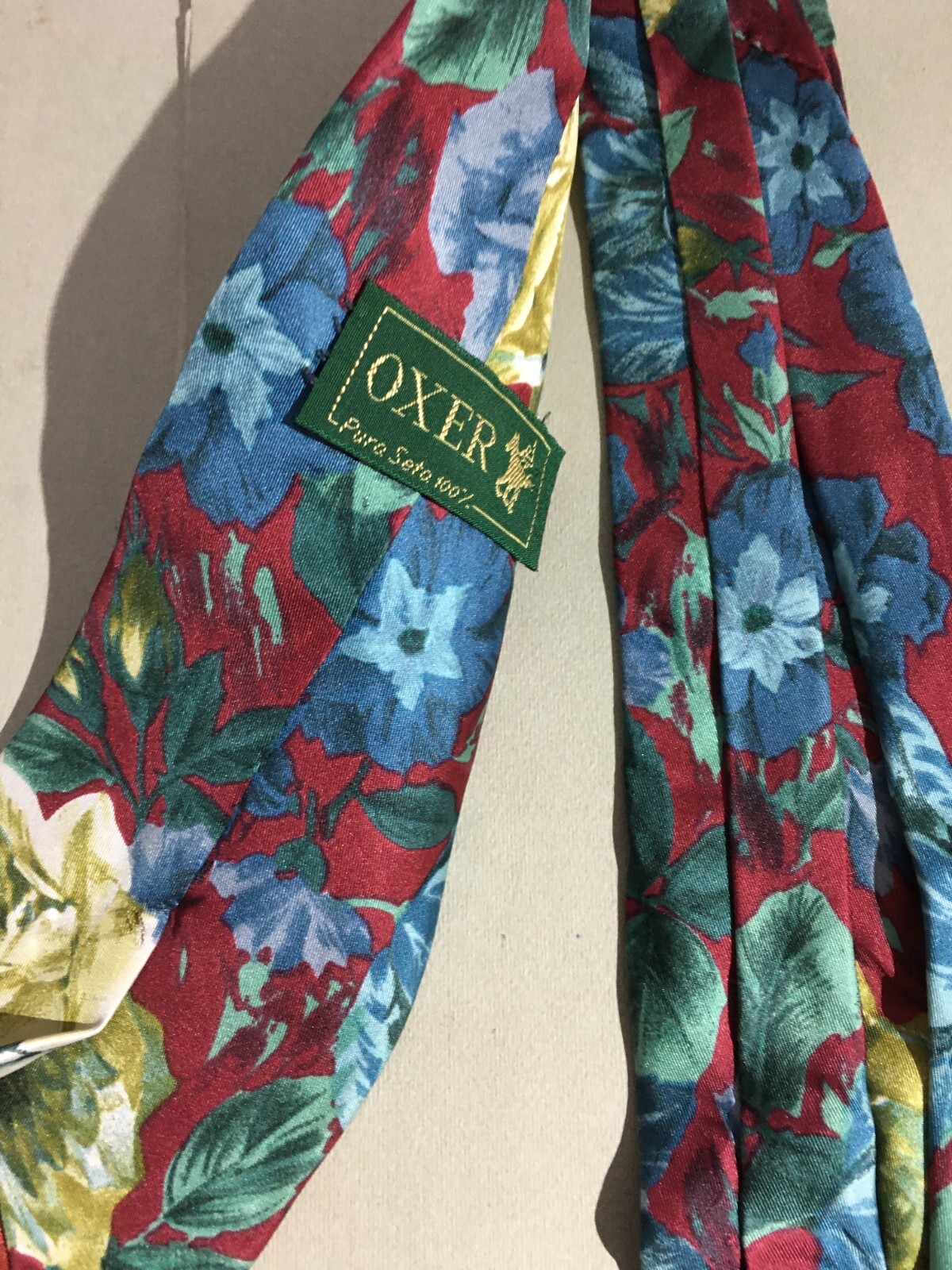 Abbigliamento Maschile Vintage: Cravatte In Tessuti Decorati