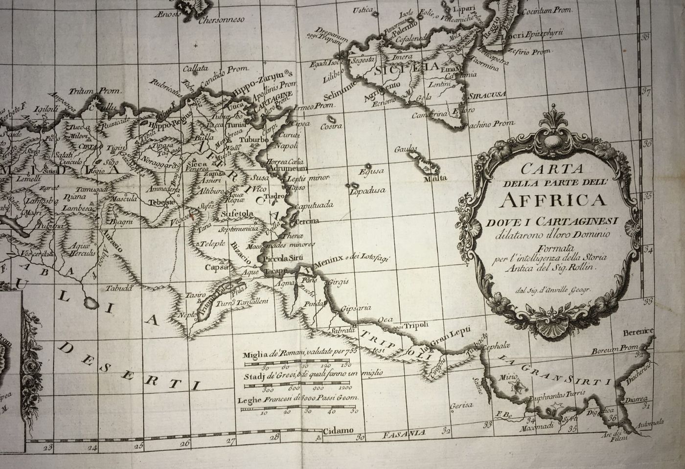 Antica Cartografia: Sicilia, Calabria, Sardegna, Baleari, Malta, Africa E Spagna