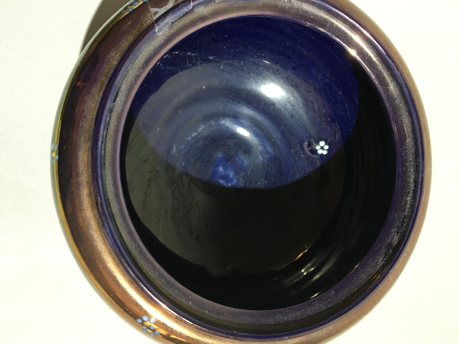 Ceramica Da Collezione: Ciotola Con Coperchio A Motivi Floreali, Rimini
