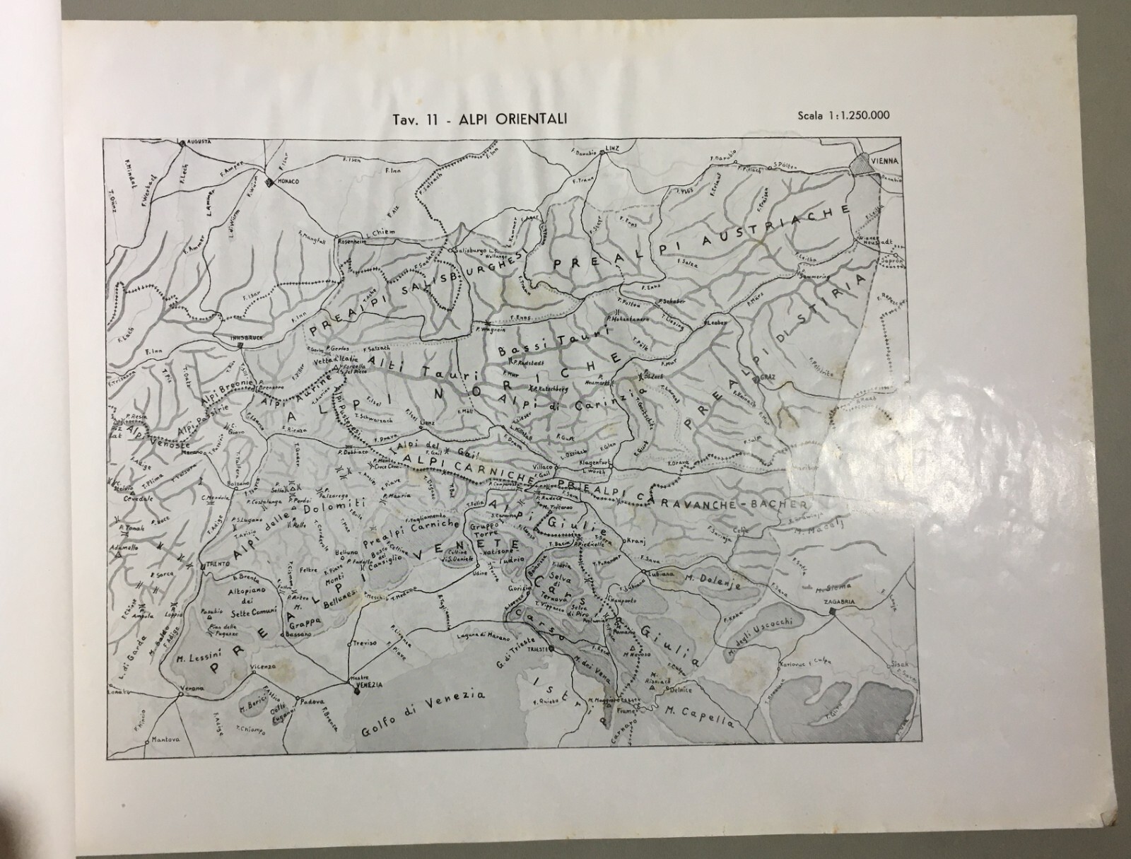 Orografia Idrografia Regionale Italiana: Alpi, Sicilia, Isole, Calabria, Linee Aeree