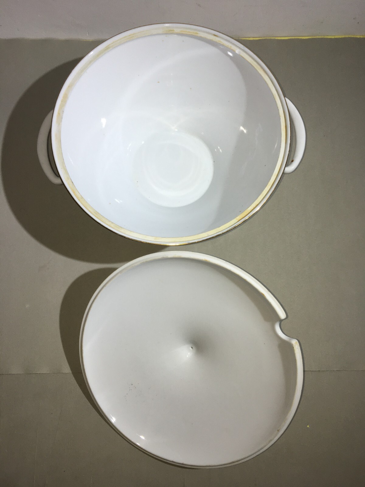 Soprammobile Decorativo, Porcellana Di Boemia, Zuppiera, Decori Floreali, Coperchio