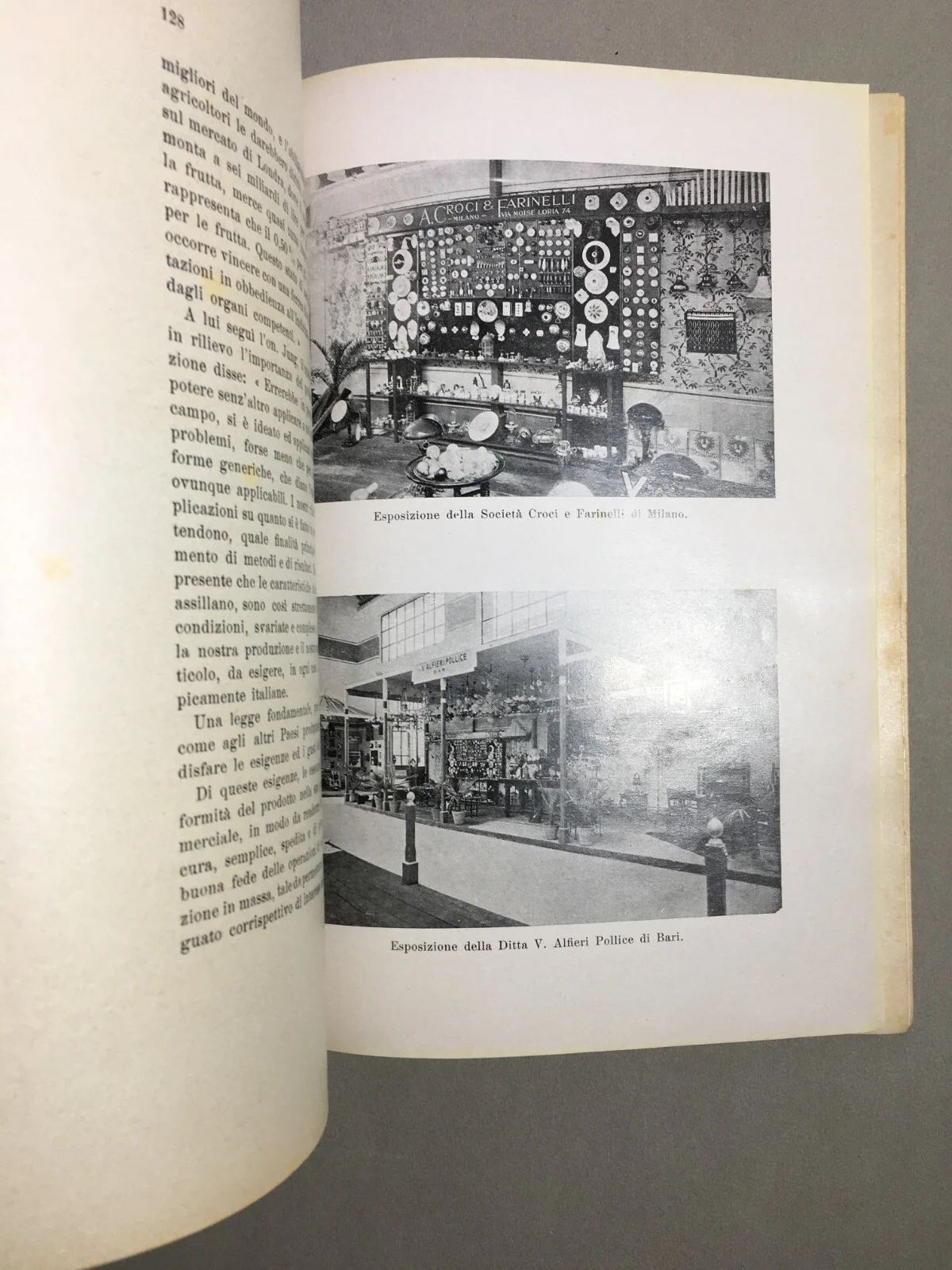 Puglia - Bari - Fiera del Levante: Economy, Folklore and Tourism. Antique Illustrated Volume by Saverio La Sorsa