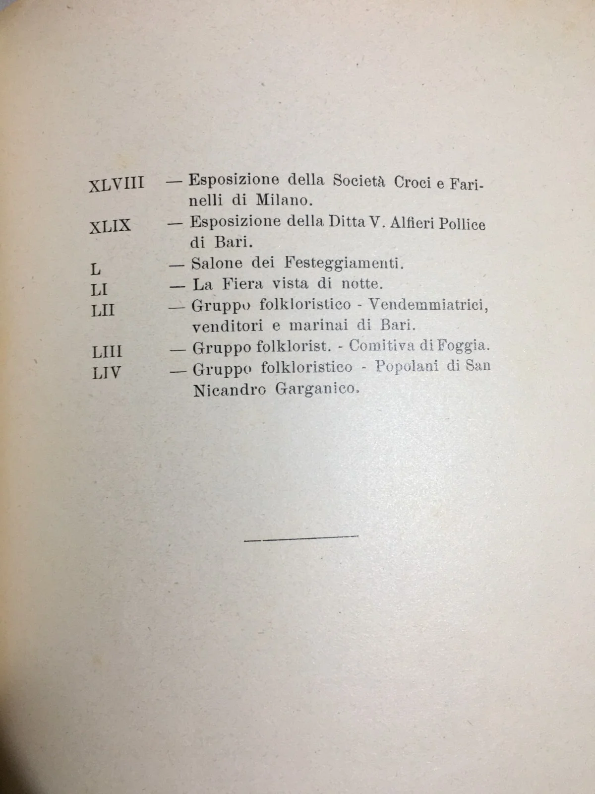 Puglia - Bari - Fiera del Levante: Economy, Folklore and Tourism. Antique Illustrated Volume by Saverio La Sorsa