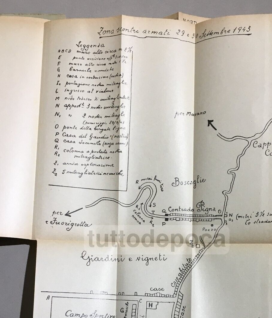 Napoli Contro Il Terrore Nazista (1943). Edizione Originale C. 1944