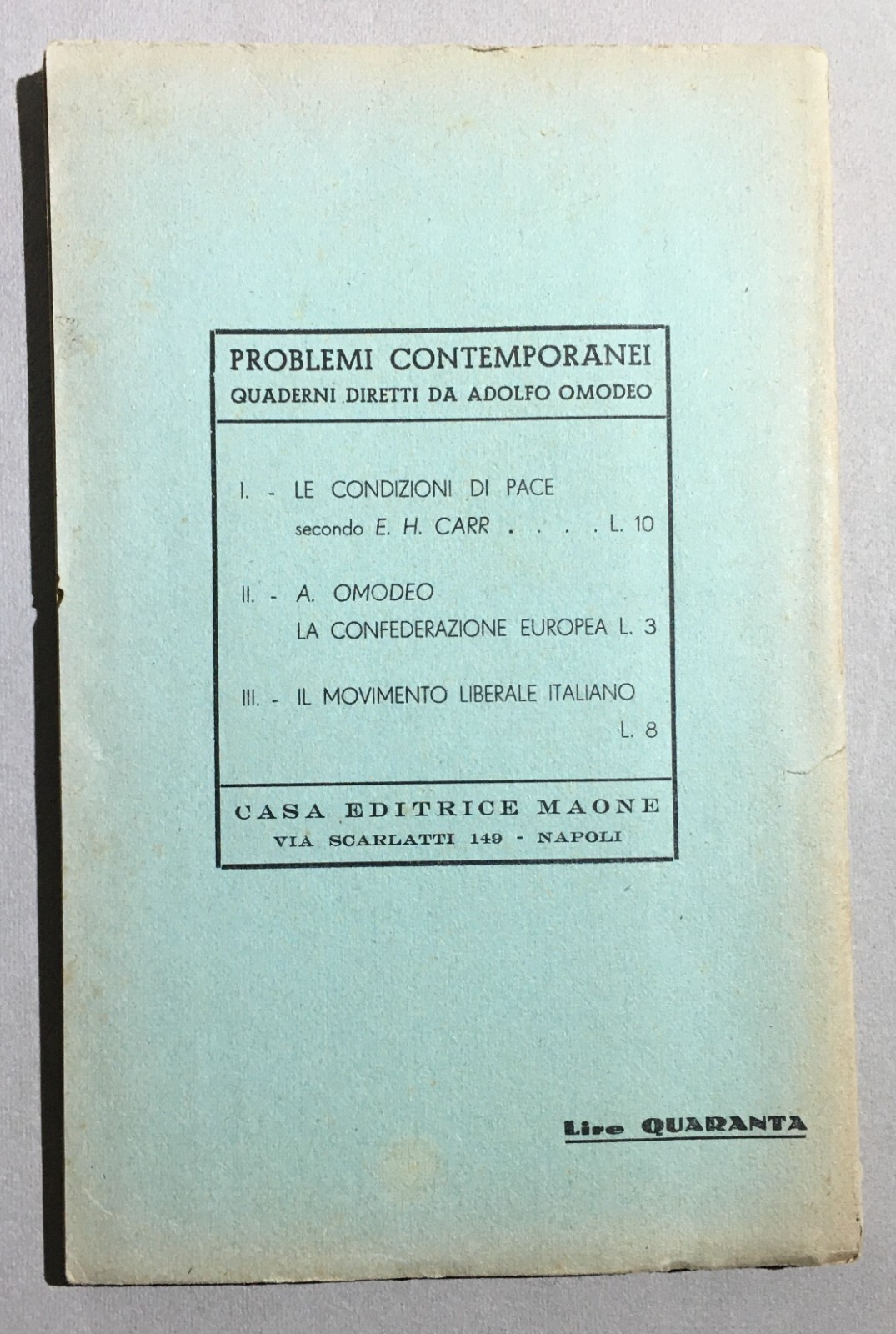 Napoli Contro Il Terrore Nazista (1943). Edizione Originale C. 1944