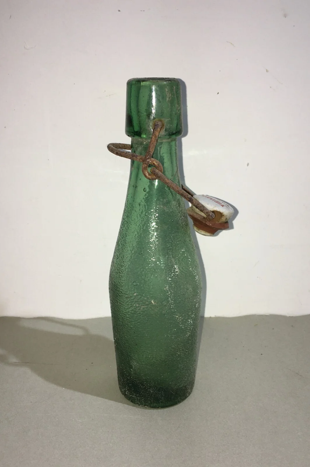 Collectible Cervisia Beer Bottle, Period Advertising