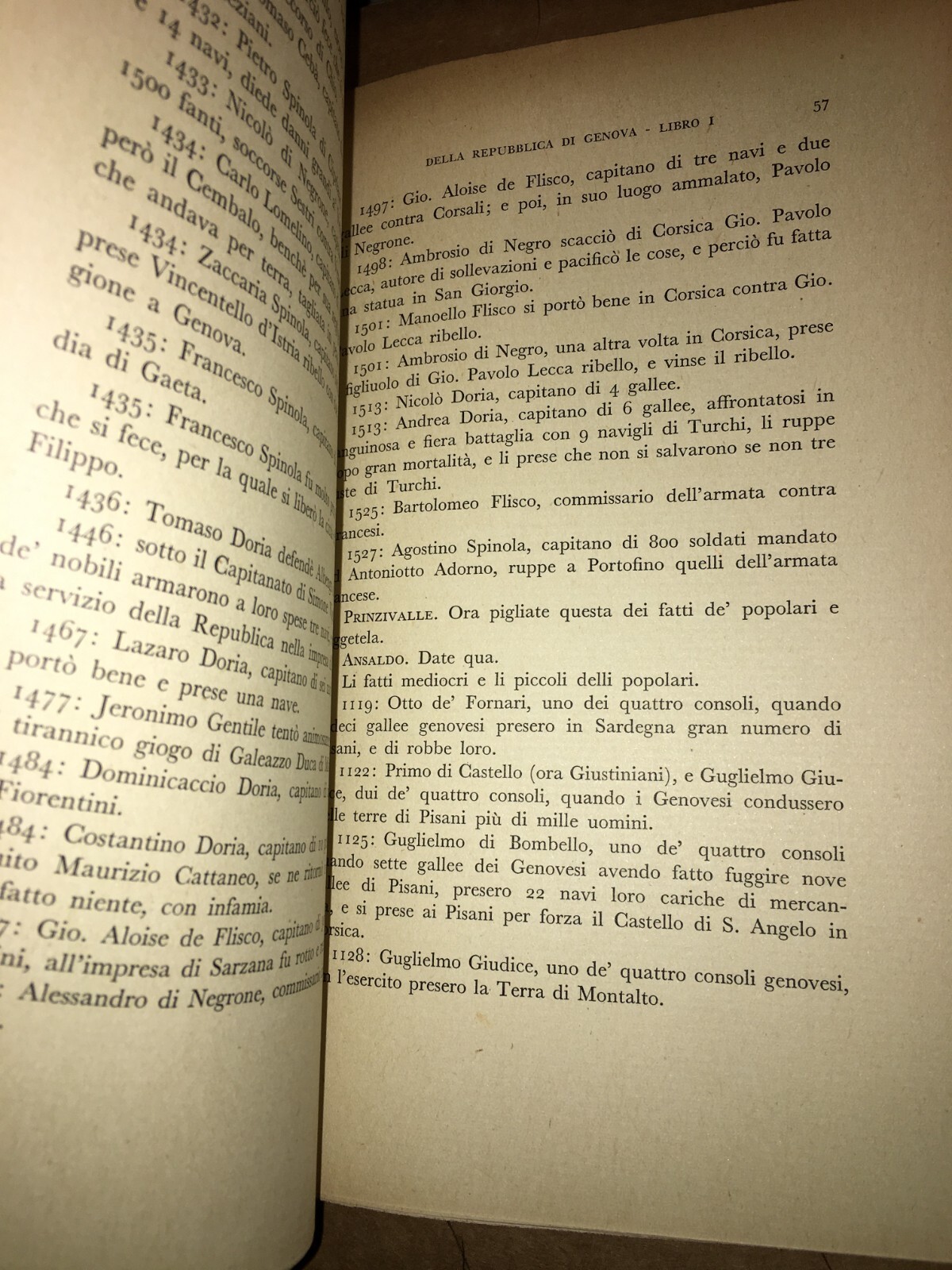 Vita E Costumi Del Cinquecento. Genova: La Città Felice. Utopisti E Riformatori.