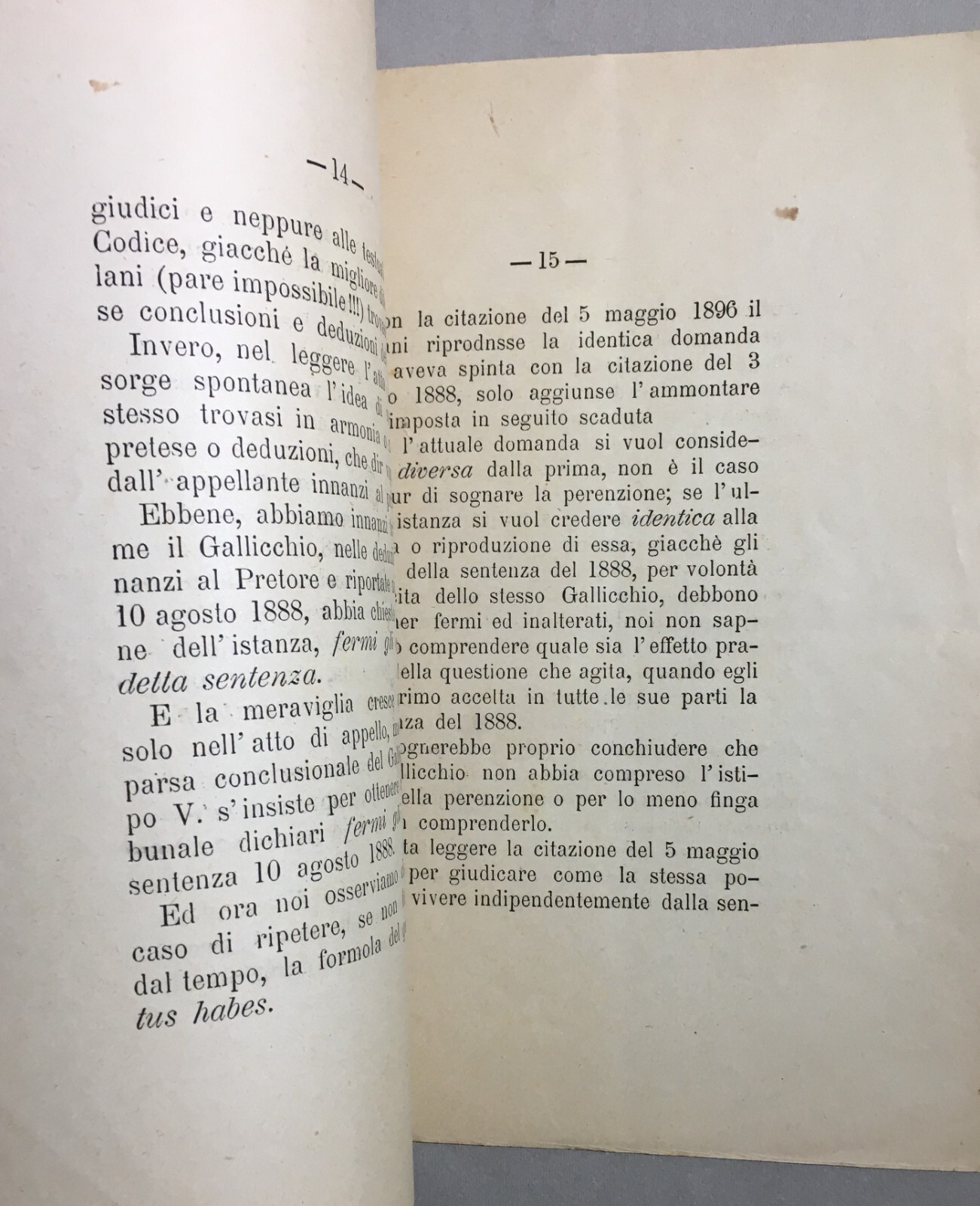 Giurisprudenza Irpina: Brevi Osservazioni Dell'Avv. Adolfo Del Conte, 1898