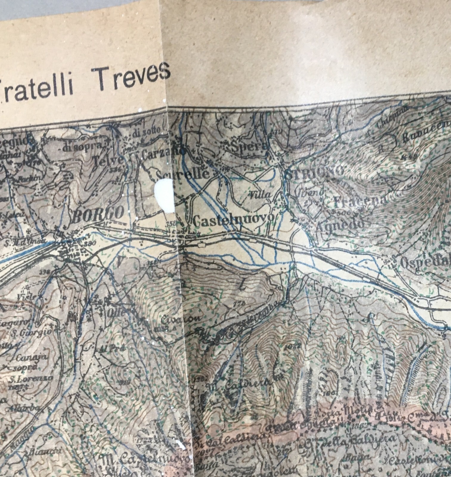 Militaria: Antica Cartografia Di Marostica, Asiago, Levico, Borgo Valsugana E Territori Limitrofi