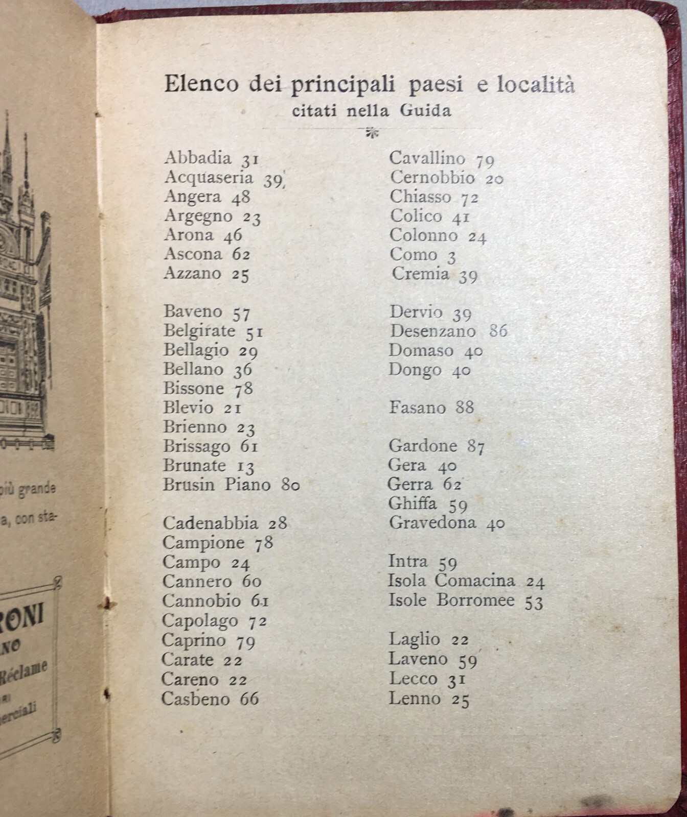 Como, I Laghi E L'Esposizione Del 1899: Guida Illustrata Ricordo