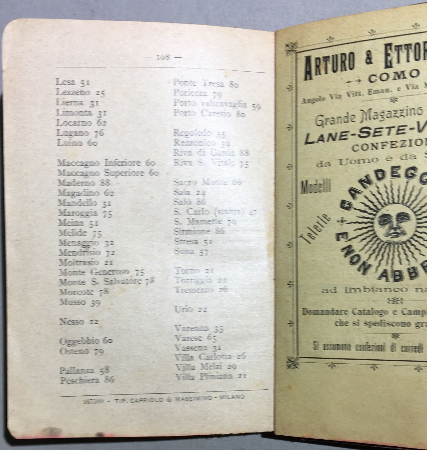Como, I Laghi E L'Esposizione Del 1899: Guida Illustrata Ricordo