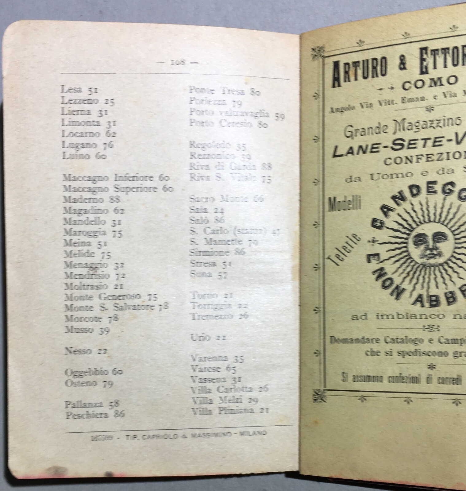 Como, I Laghi E L'Esposizione Del 1899: Guida Illustrata Ricordo