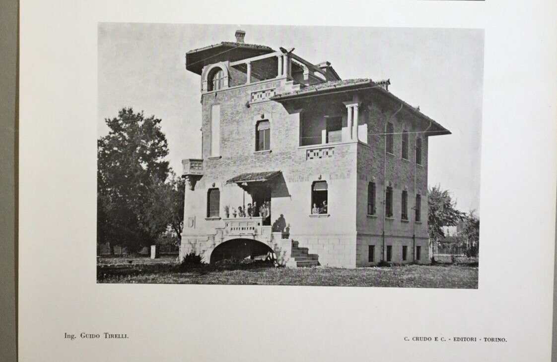 Reggio Emilia: Architettura E Ingegneria. Progetto Dell'Ingegnere Tirelli Per Il Villino Campestre Chilloni