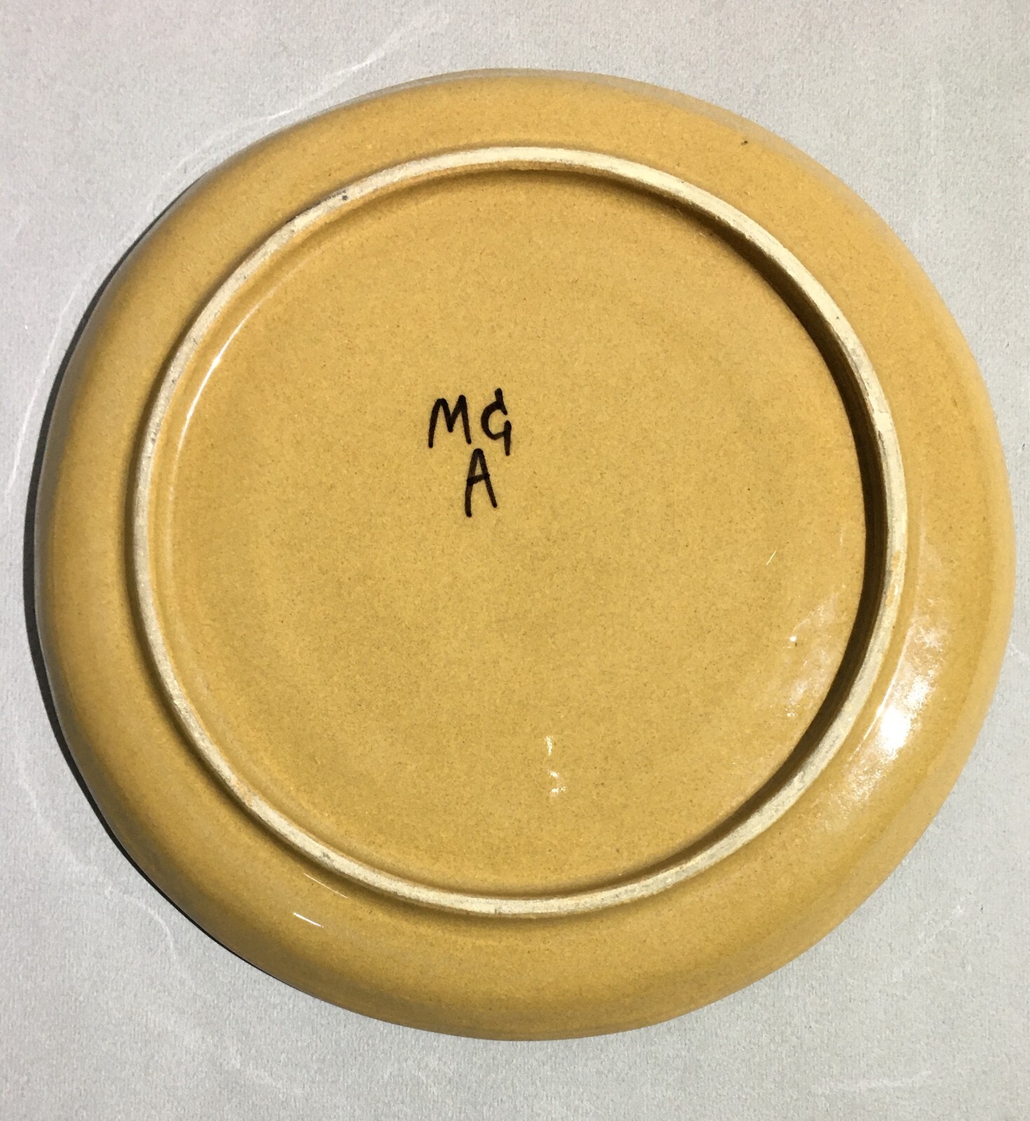 Ceramica Artistica Albisola M.G.A. Mazzotti, Tazza Con Piattino Decorata