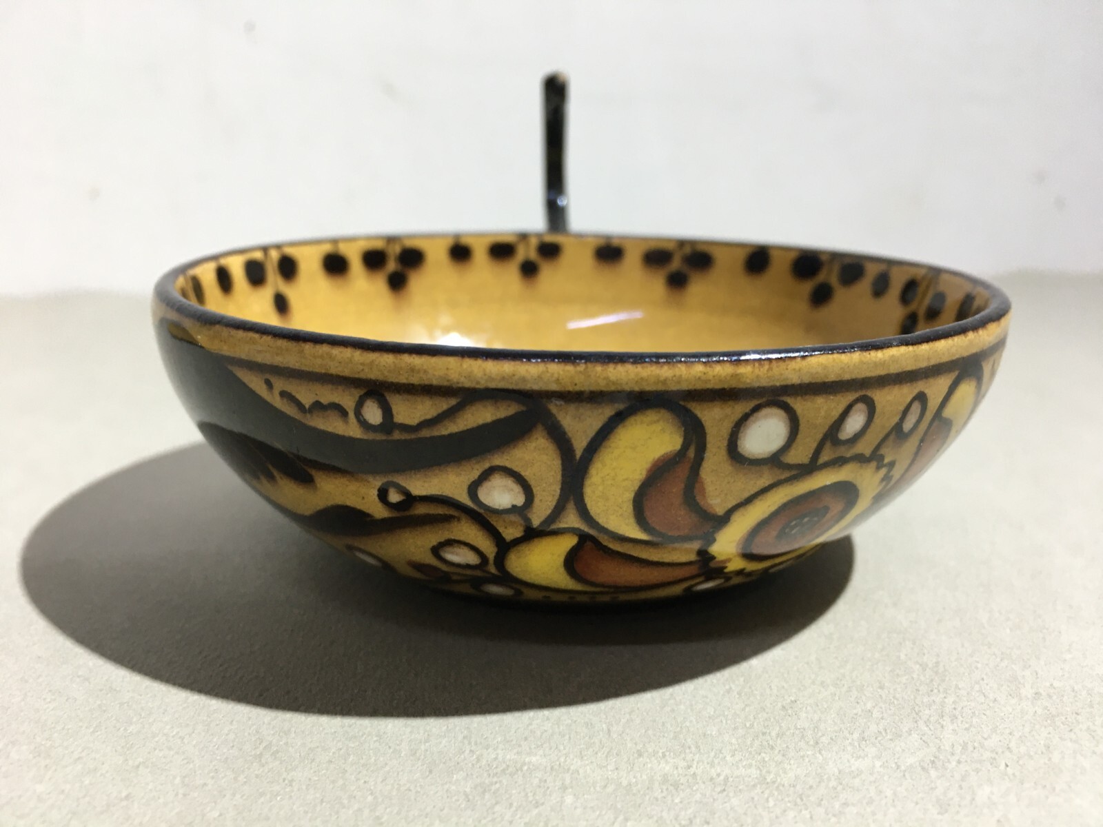 Ceramica Artistica Albisola M.G.A. Mazzotti, Tazza Con Piattino Decorata