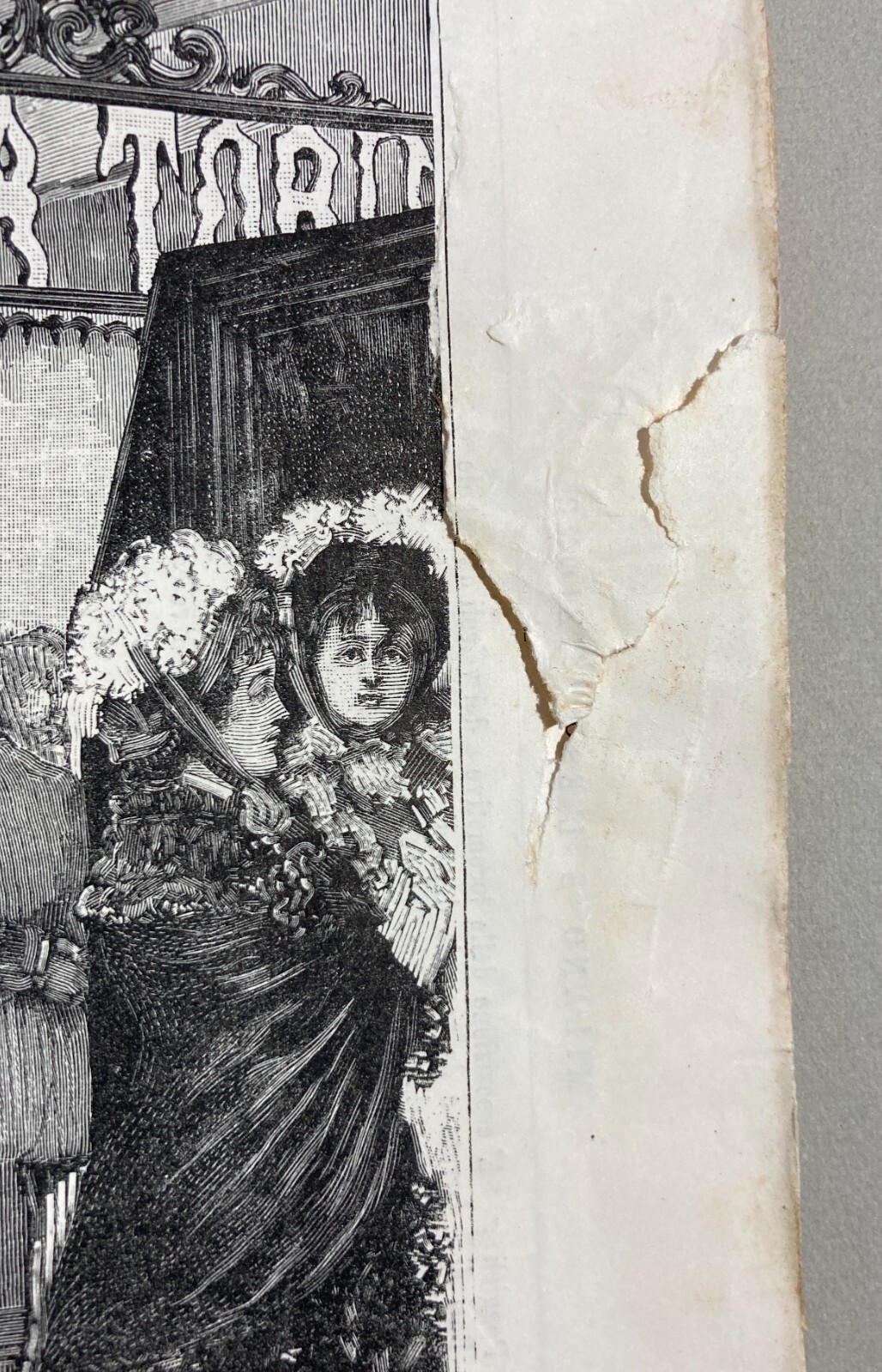 Milano: Esposizione 1881, Ditta Massola, Torino. Galleria Del Lavoro, Xilografia Di Foli.