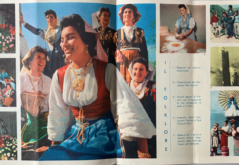 Abruzzo, Chieti, Francavilla, Vasto: Turismo, Folklore, Artigianato, Ceramiche E Arte (1959)