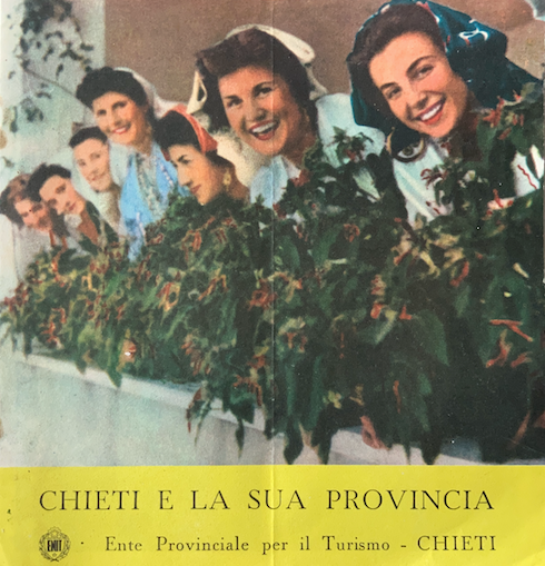 Abruzzo, Chieti, Francavilla, Vasto: Turismo, Folklore, Artigianato, Ceramiche E Arte (1959)