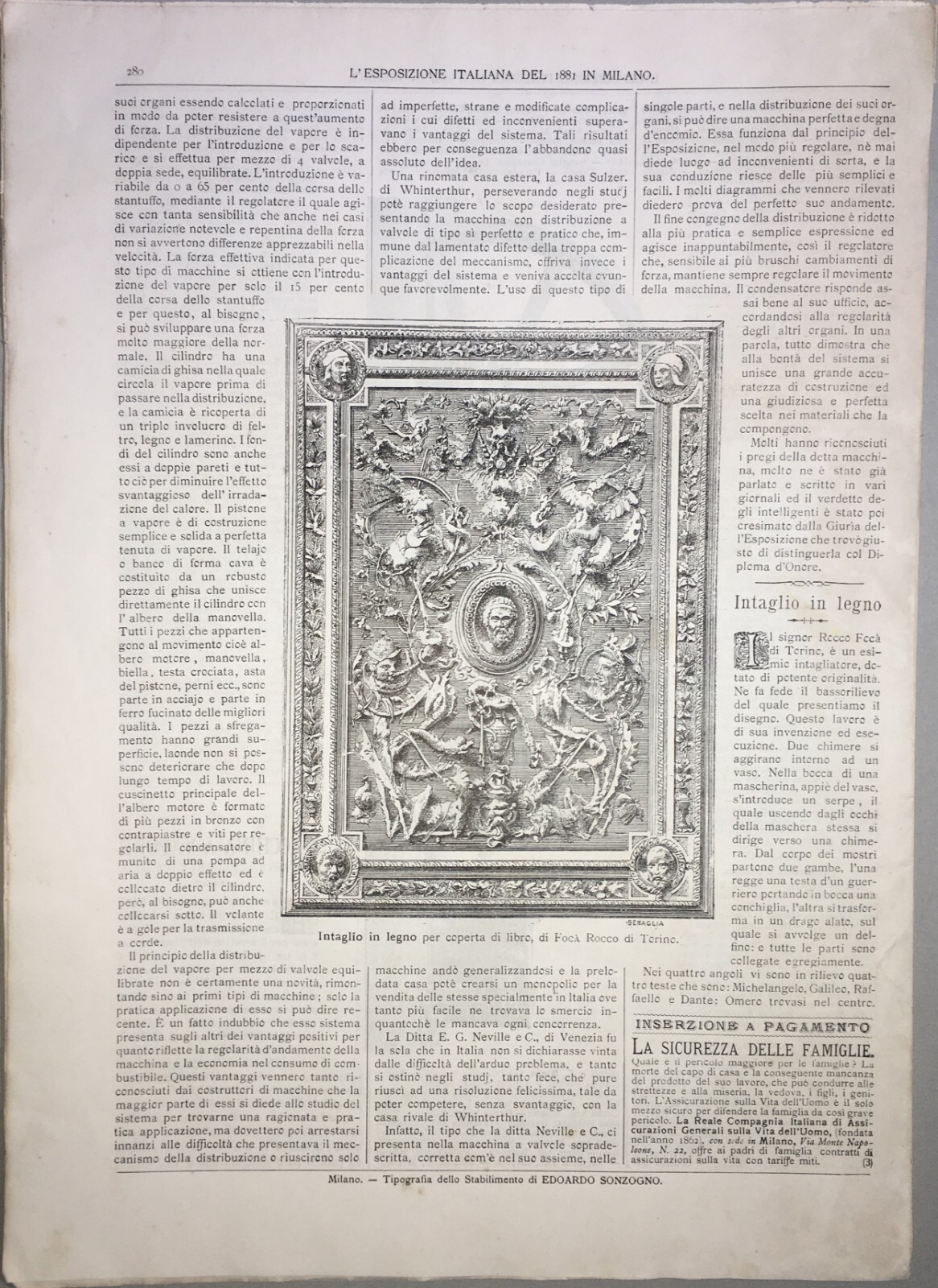 Arte, Artigianato Del Legno, Intaglio Artistico, Torino, Rocco Focà, Tecnica, Neville
