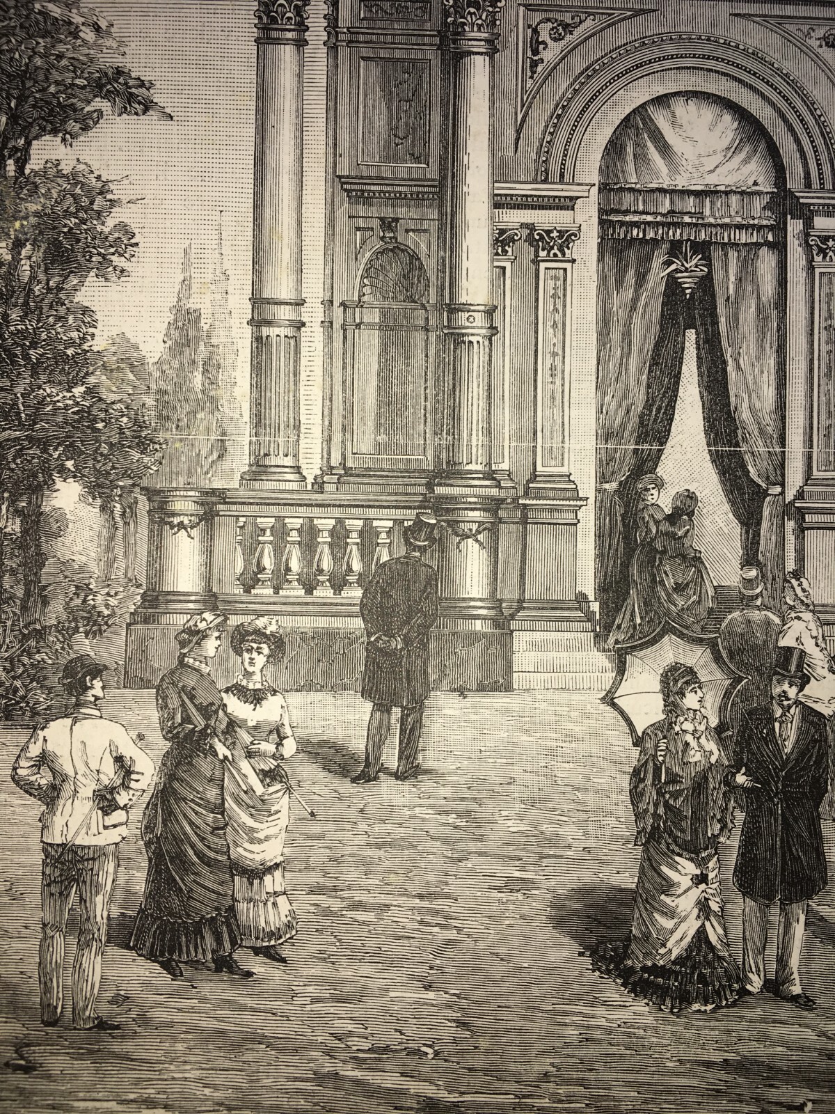 Arte E Architettura: Padiglione Della Ditta Giuseppe Righetti All'Esposizione Di Milano, 1881