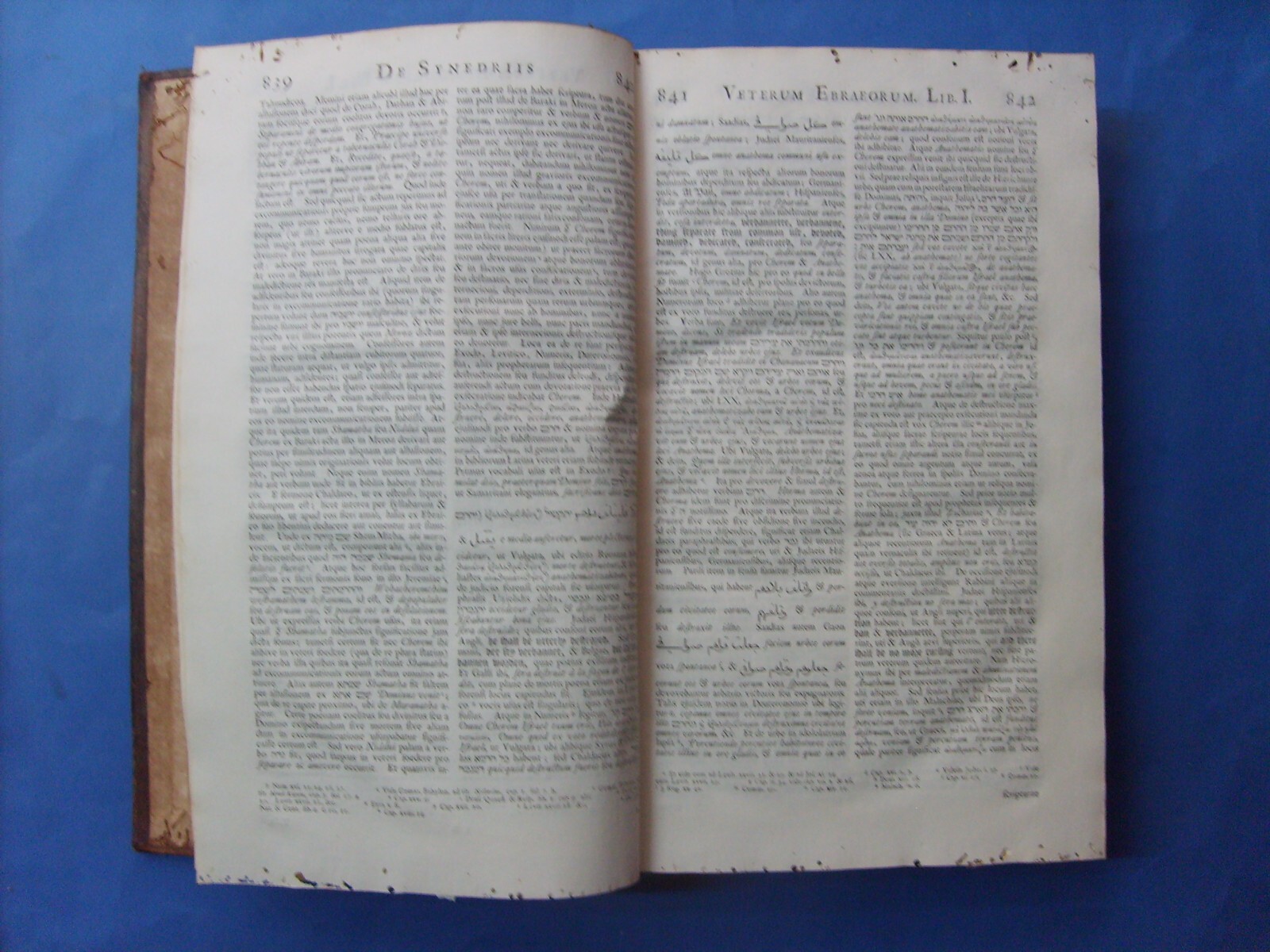 Ebrei, Ebraismo, Giuridica Ebraica: John Selden, Opere Varie. Antica Edizione Del XVII Secolo