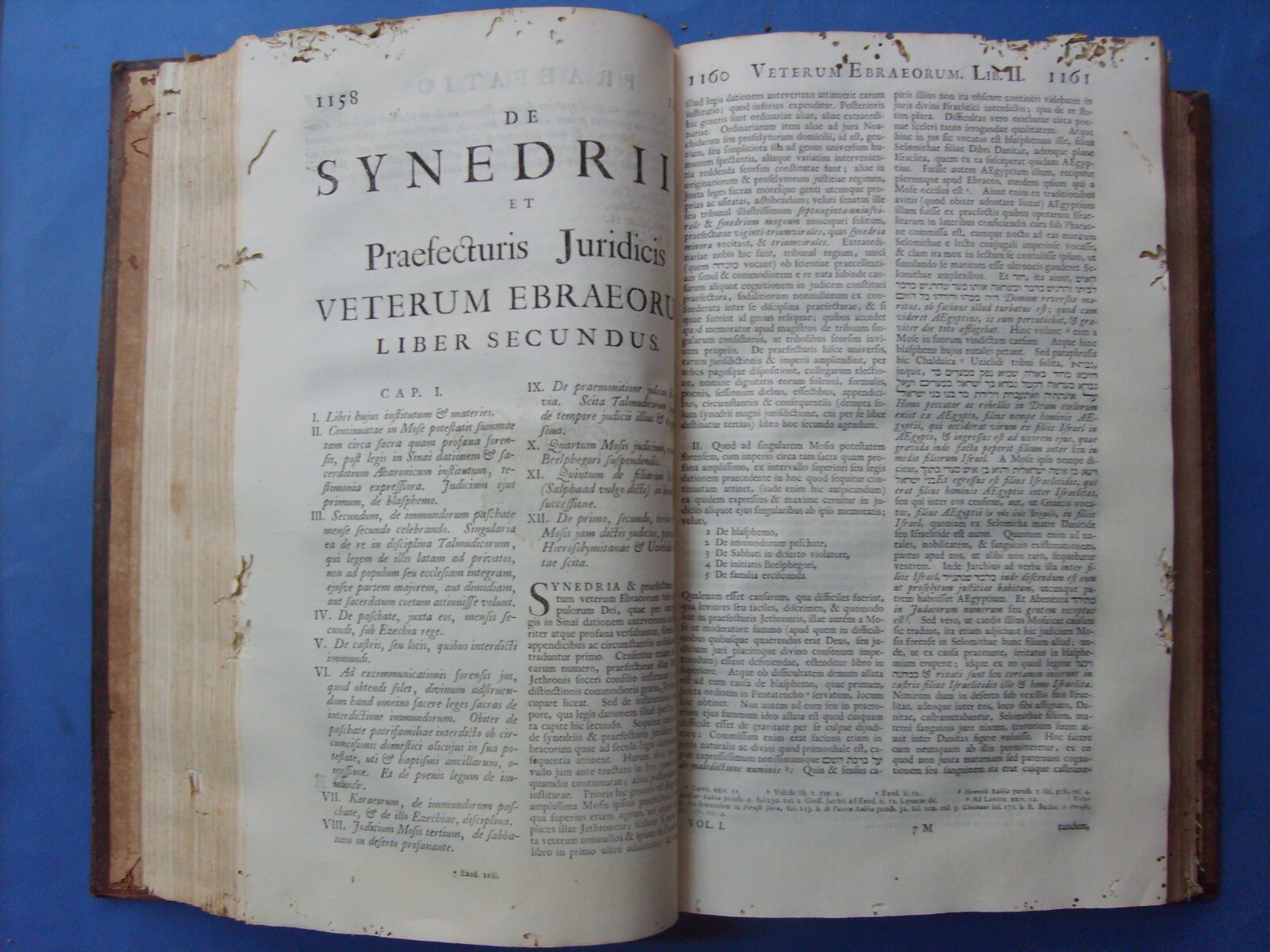 Ebrei, Ebraismo, Giuridica Ebraica: John Selden, Opere Varie. Antica Edizione Del XVII Secolo