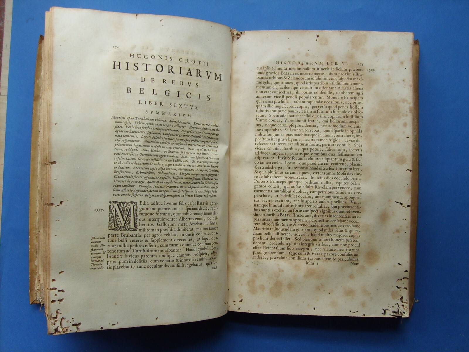 Storia E Cultura Fiamminga. Annali: Belgio, Olanda. Giuridica, Grozio Con Ritratto