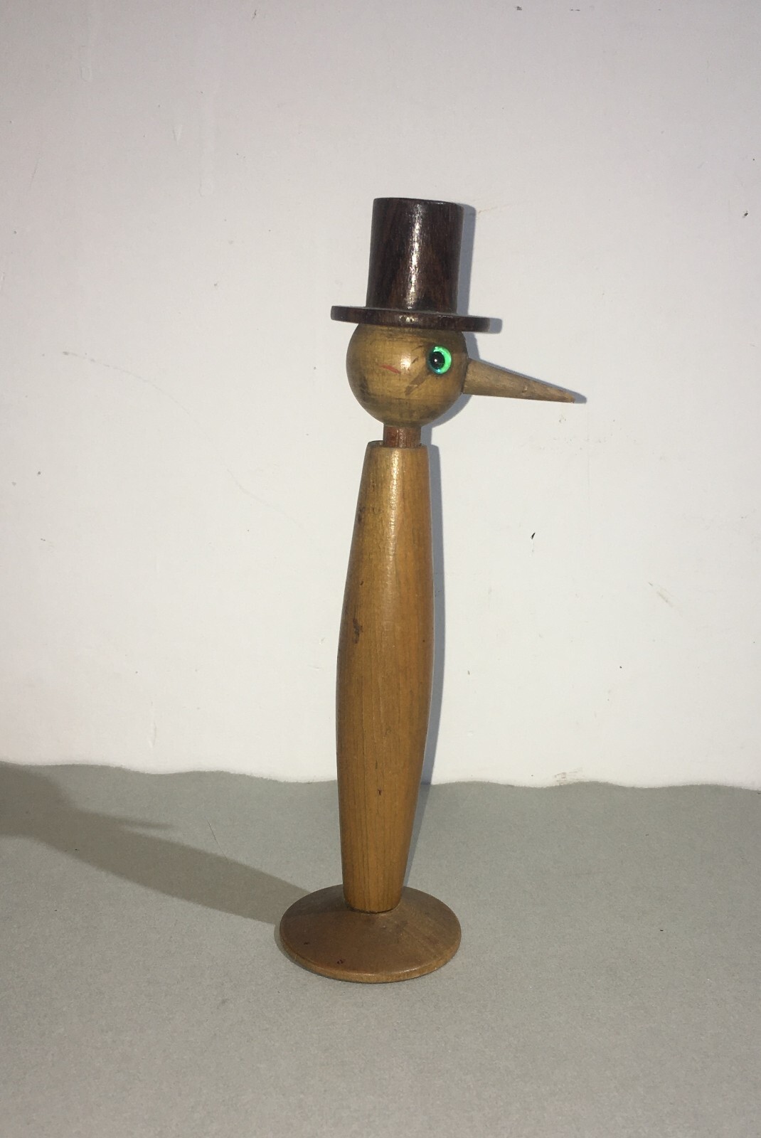 Pinocchio: Penna Da Collezione In Scultura Di Legno