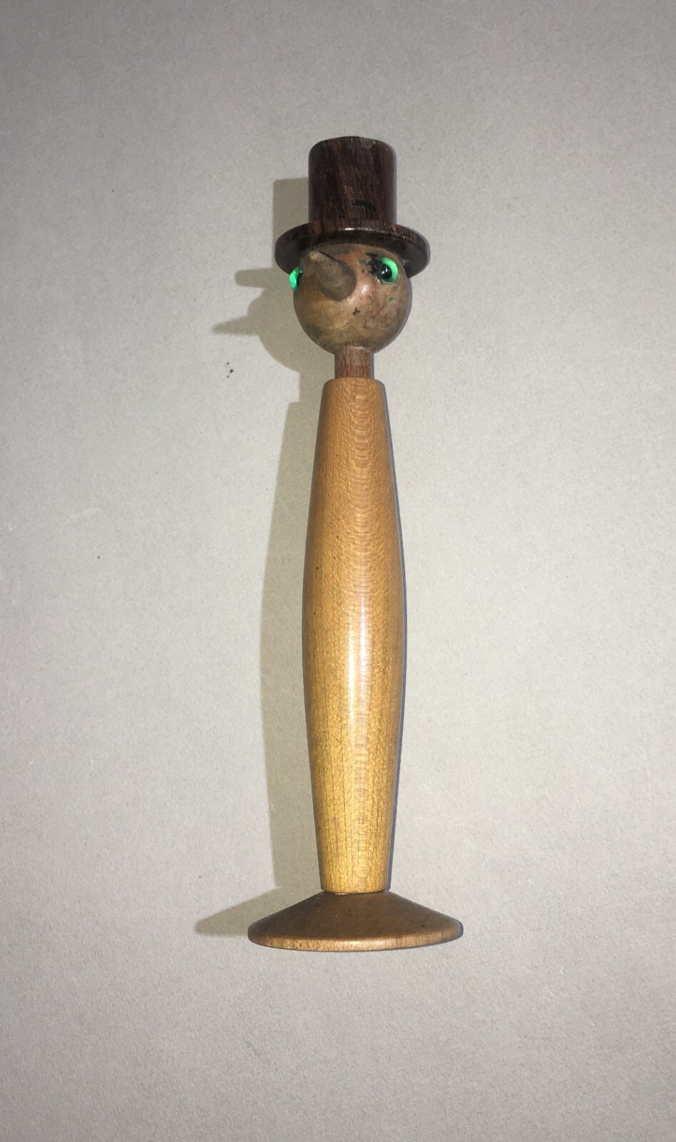 Pinocchio: Penna Da Collezione In Scultura Di Legno
