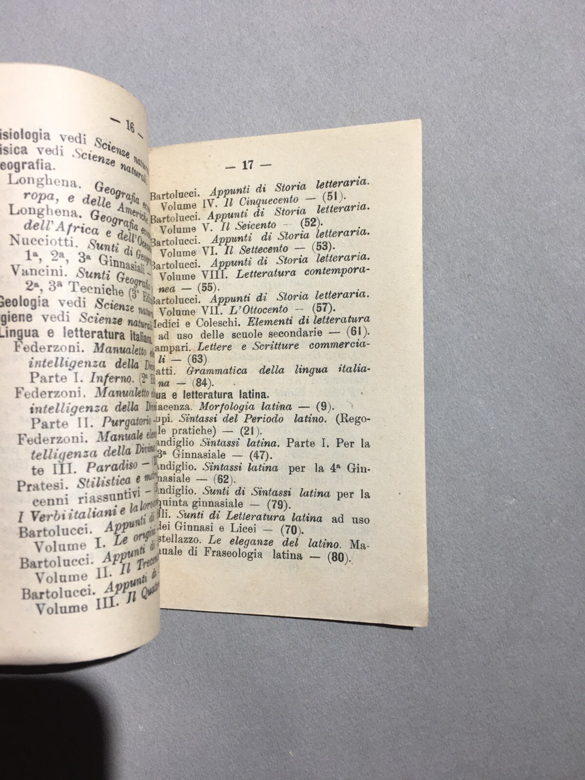 Scuola Materie Di Esame Sunti Scolastici Catalogo Editoriale Editrice Cappelli