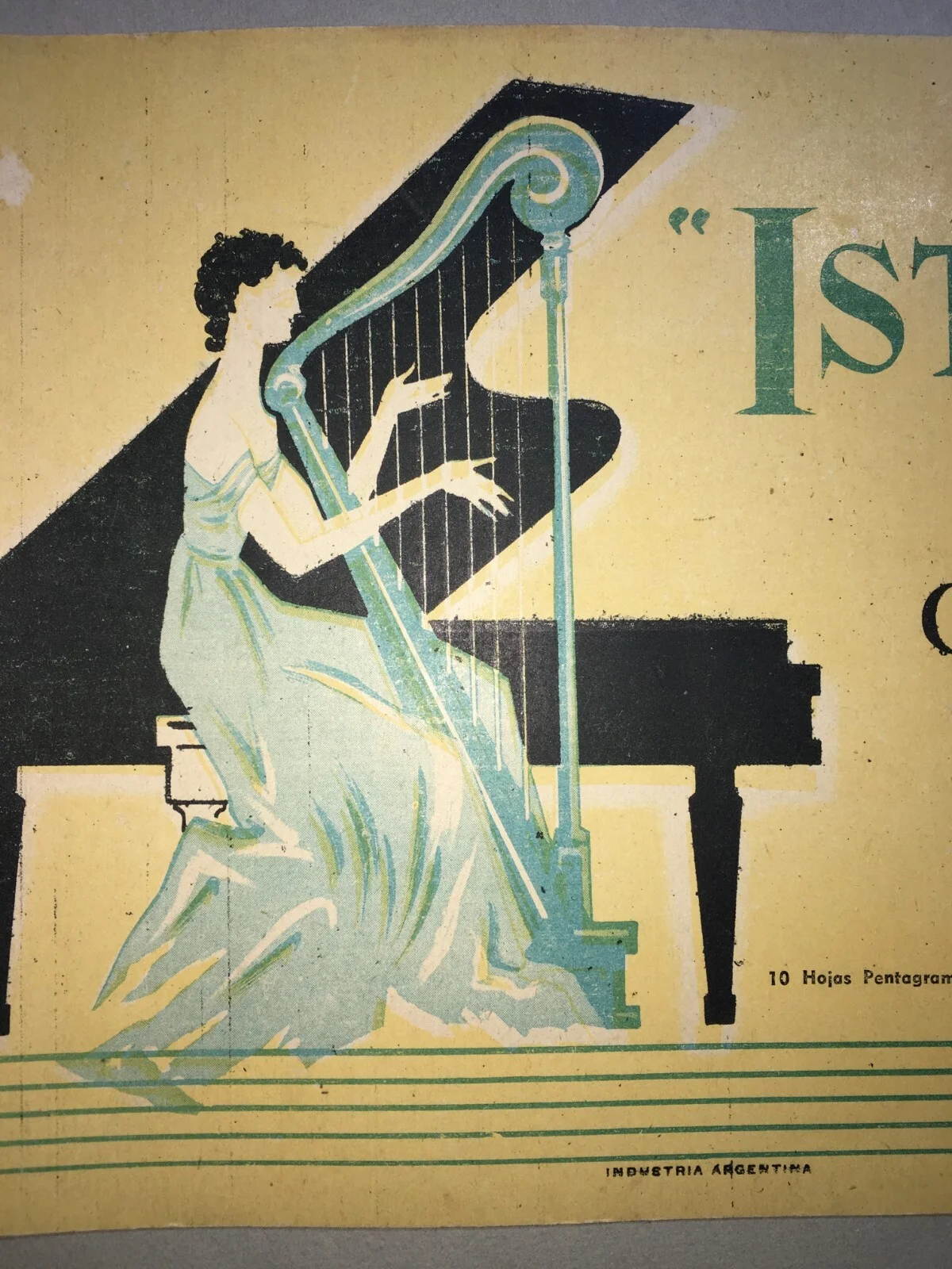Istonio: Period Music Notebook with Portraits of Musicians