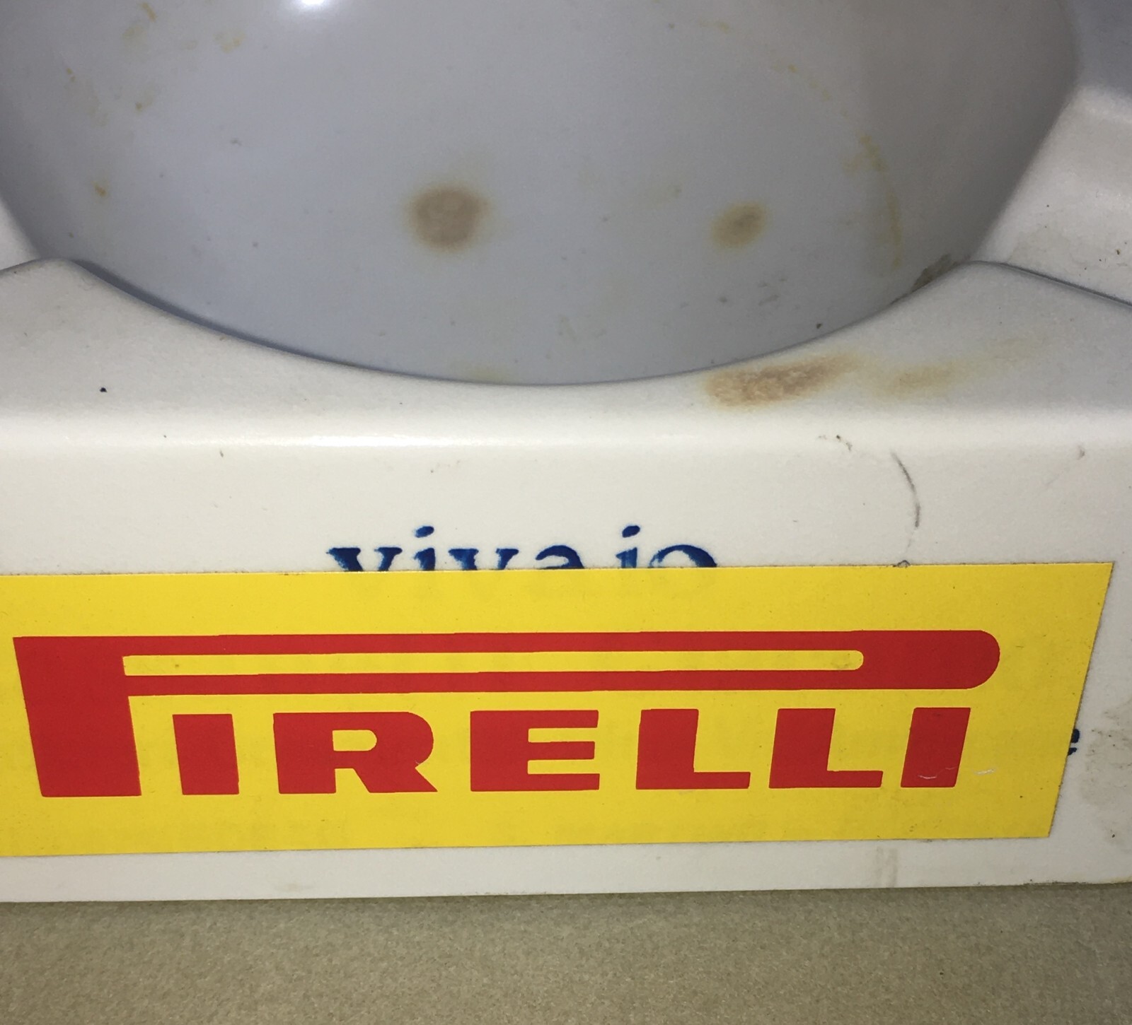 Posacenere Pubblicitario Pirelli   Pneumatici E Gomma
