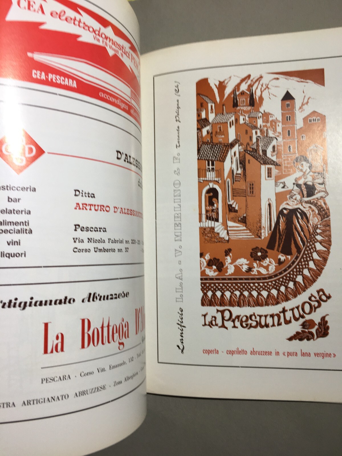 XVI Settembrata Abruzzese Pescara, Settembre 1973 Arte, Folklore E Pubblicità
