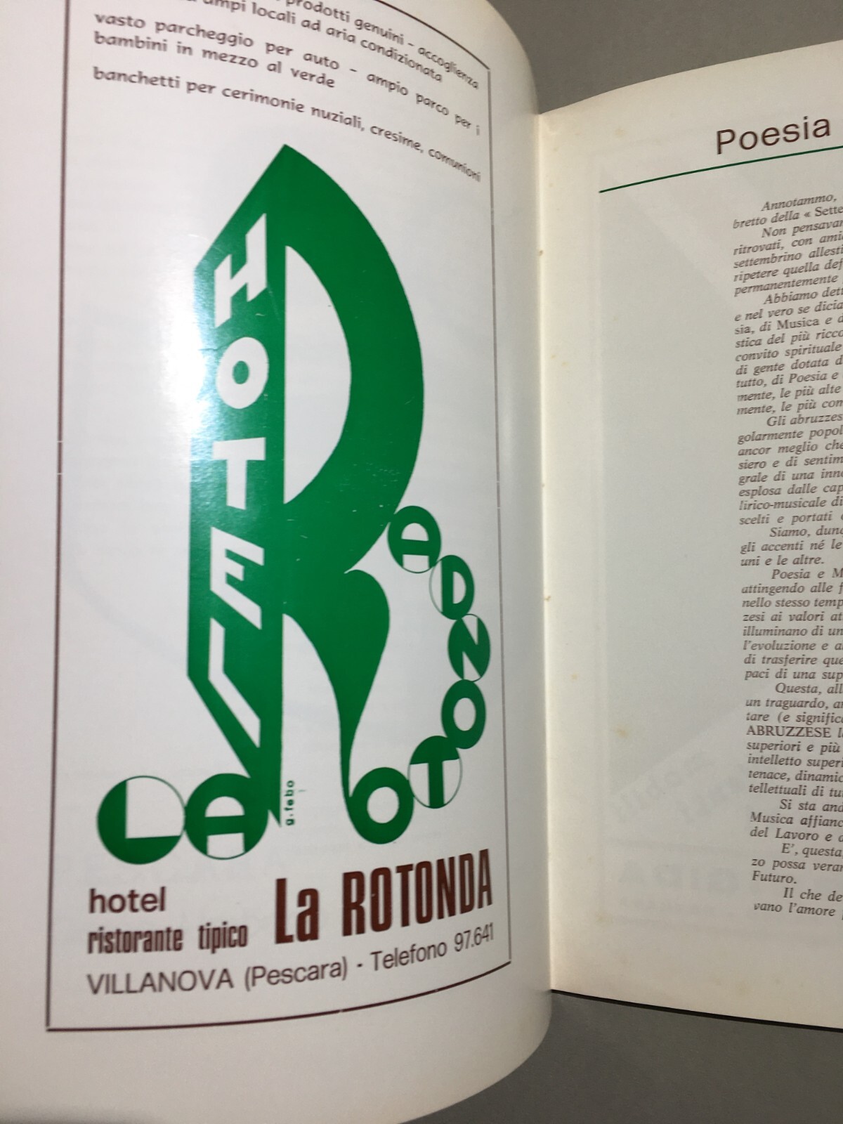XVI Settembrata Abruzzese Pescara, Settembre 1973 Arte, Folklore E Pubblicità
