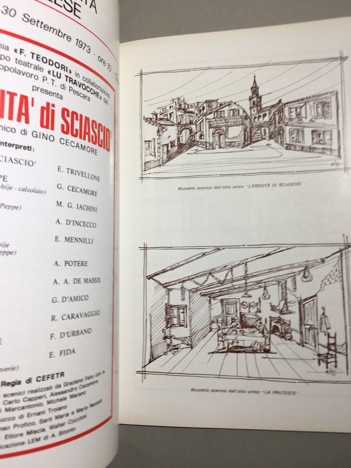 XVI Settembrata Abruzzese Pescara, Settembre 1973 Arte, Folklore E Pubblicità