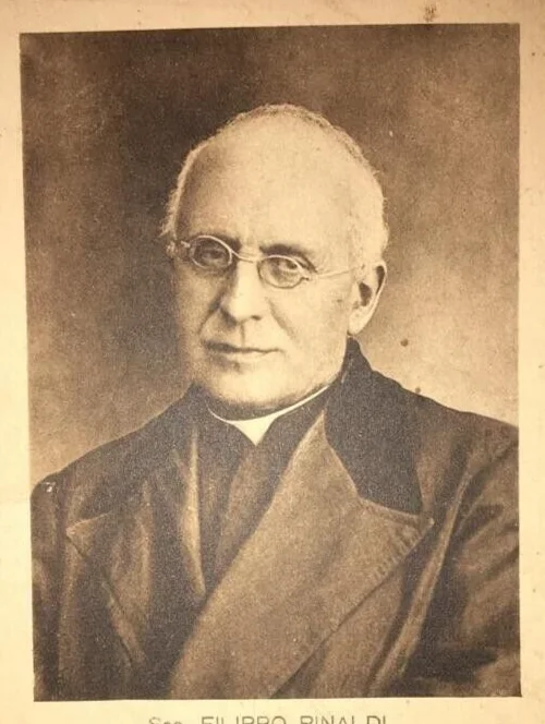 Salesians, Fr. Filippo Rinaldi, Antique Postcard, Period Portrait