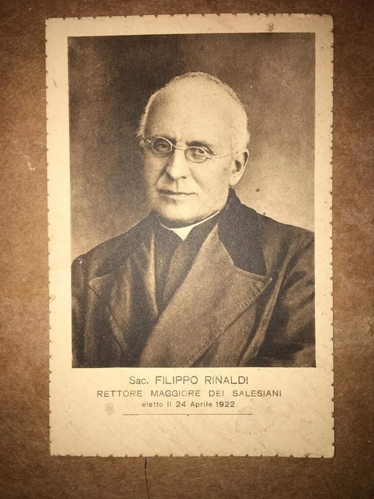 Salesians, Fr. Filippo Rinaldi, Antique Postcard, Period Portrait