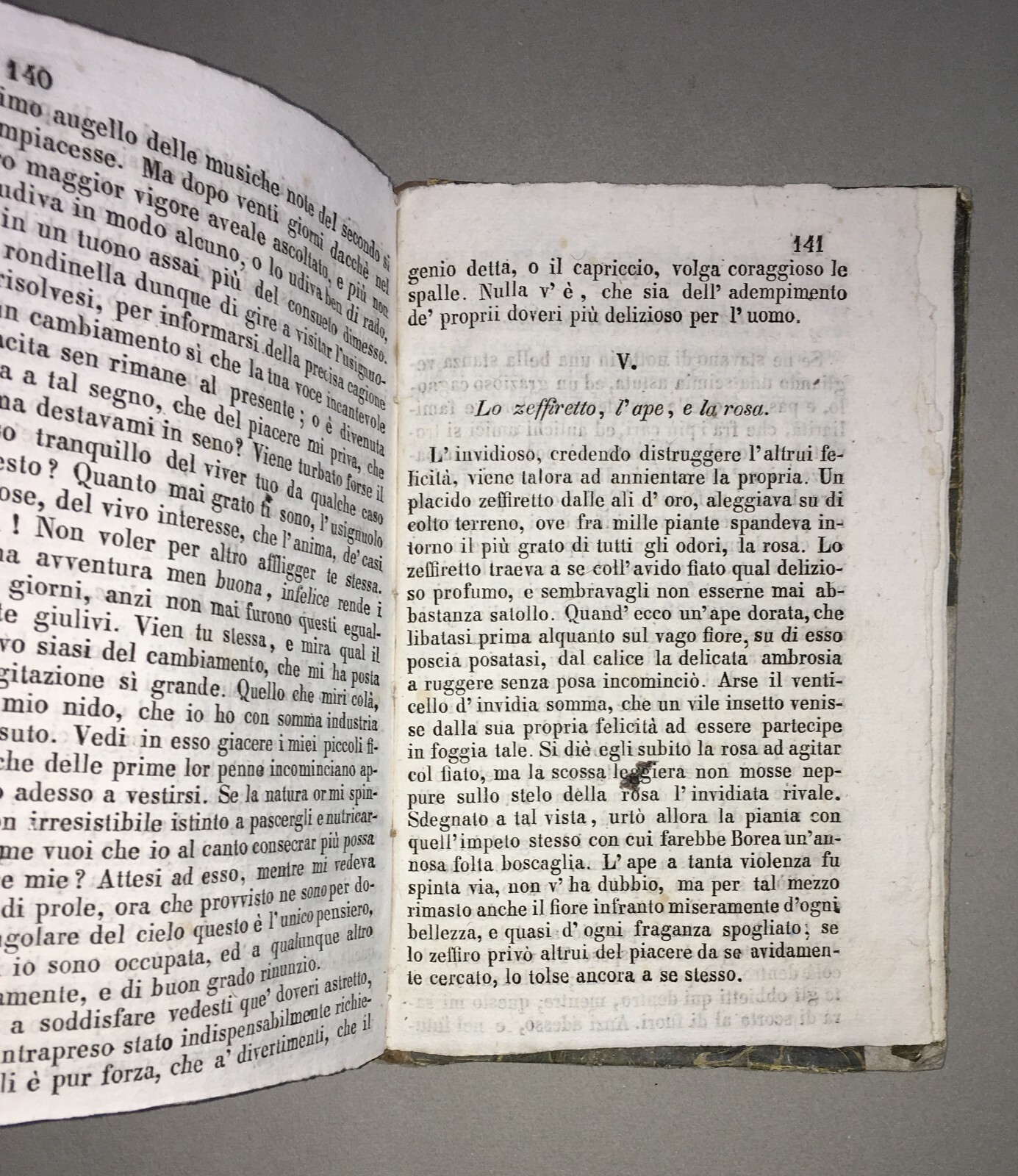 Educazione, Morale E Favole Per Ragazzi: Abate Caselli E Blanchard, Edizione Del 1854