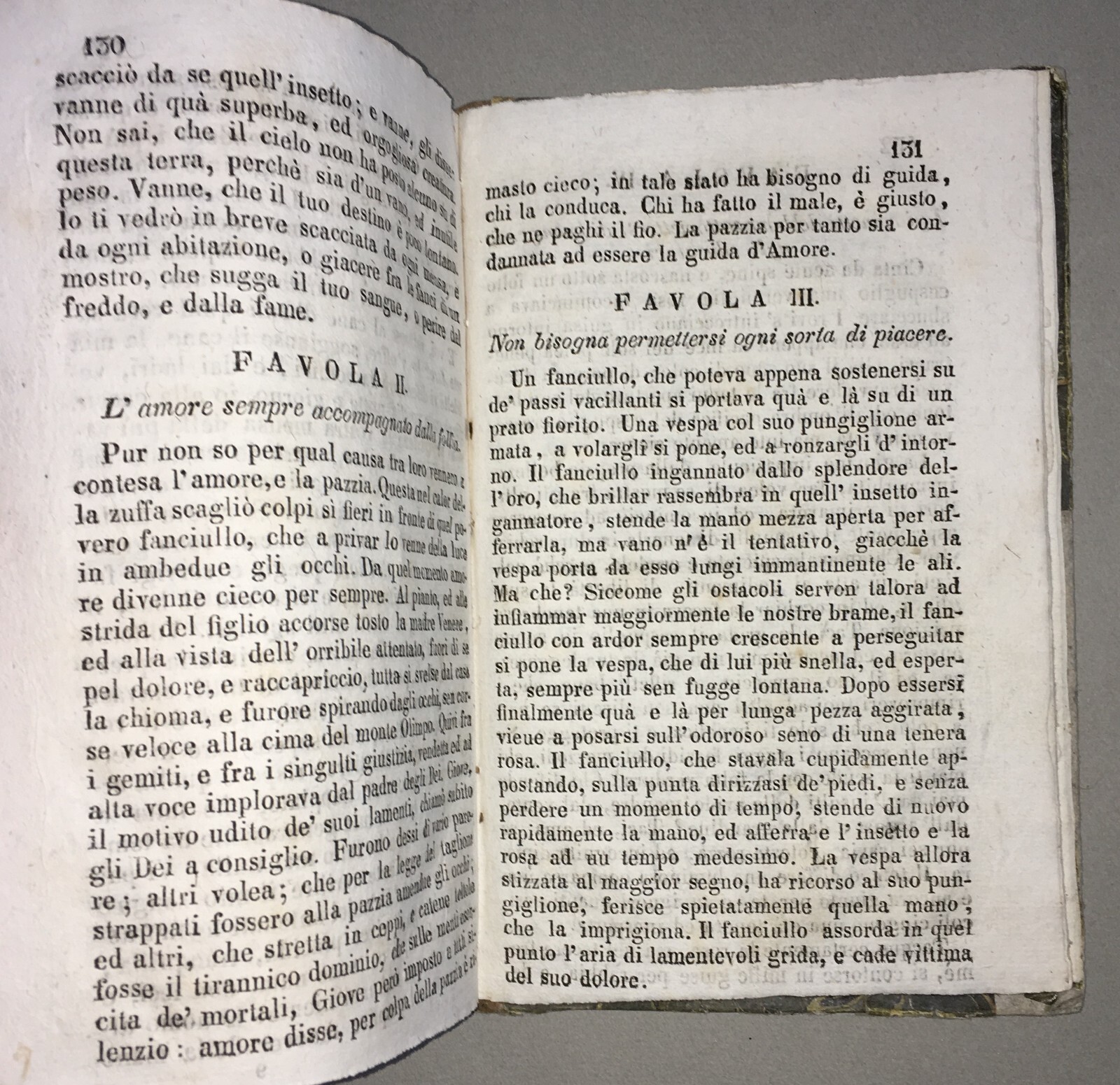 Educazione, Morale E Favole Per Ragazzi: Abate Caselli E Blanchard, Edizione Del 1854