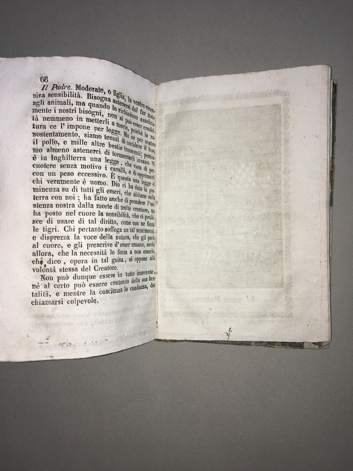 Educazione, Morale E Favole Per Ragazzi: Abate Caselli E Blanchard, Edizione Del 1854