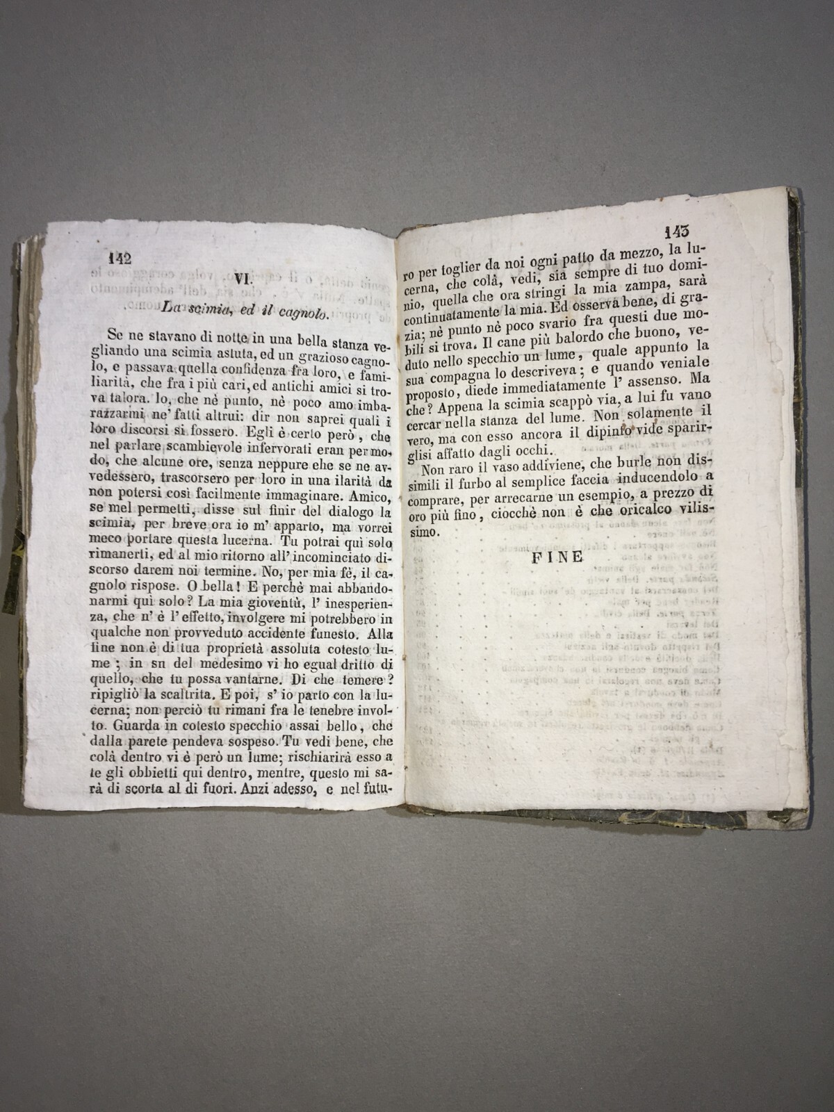 Educazione, Morale E Favole Per Ragazzi: Abate Caselli E Blanchard, Edizione Del 1854