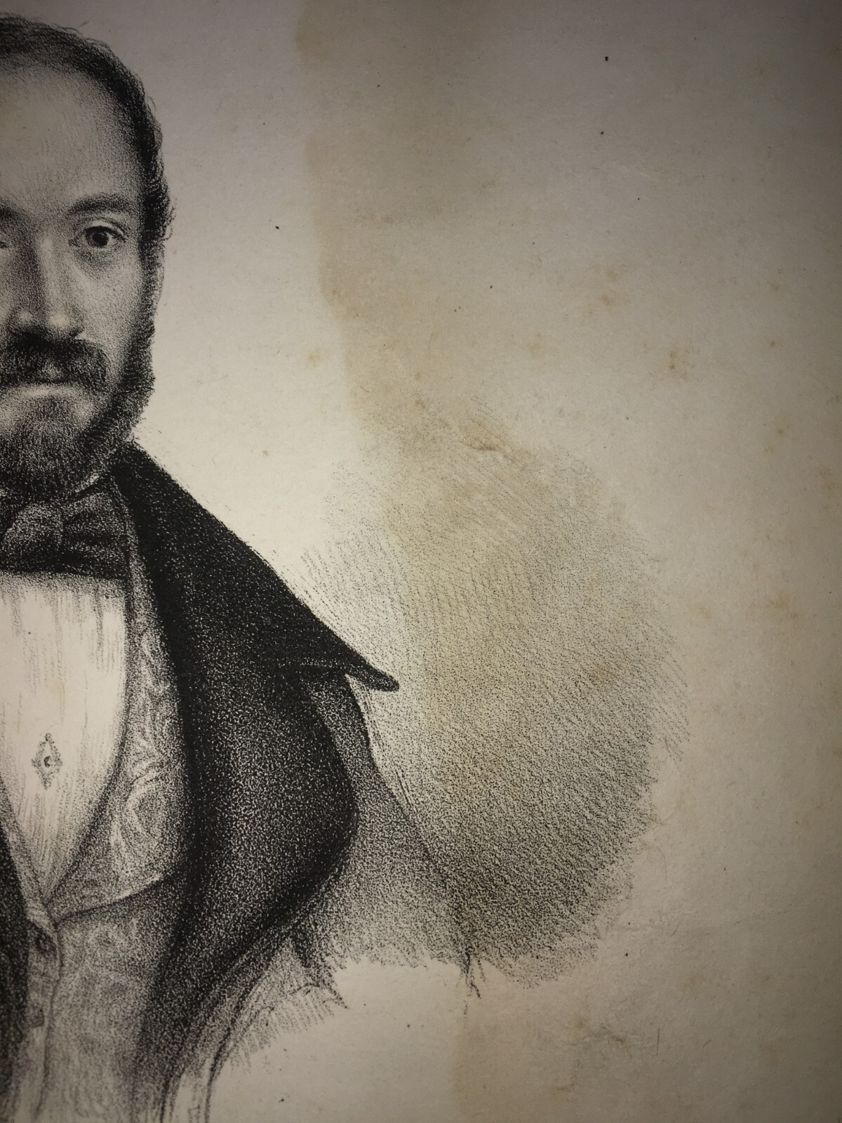 Antico Ritratto Di Natale Costantini Musica, Musicisti E Cantanti Bologna Matteucci