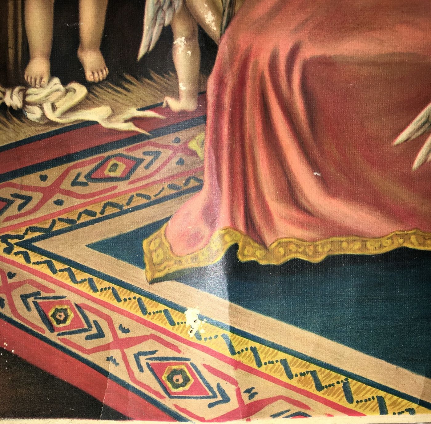 Scena Allegorica Con Donna Distesa E Angioletti (1920 Circa)
