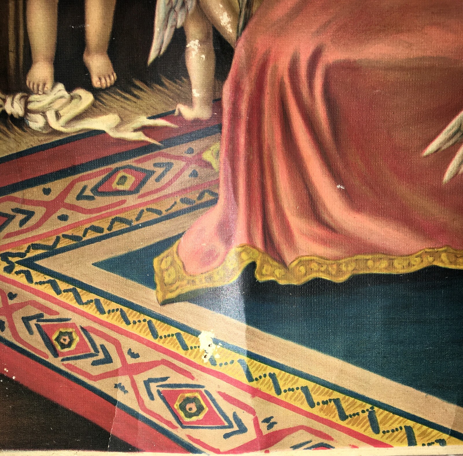 Scena Allegorica Con Donna Distesa E Angioletti (1920 Circa)