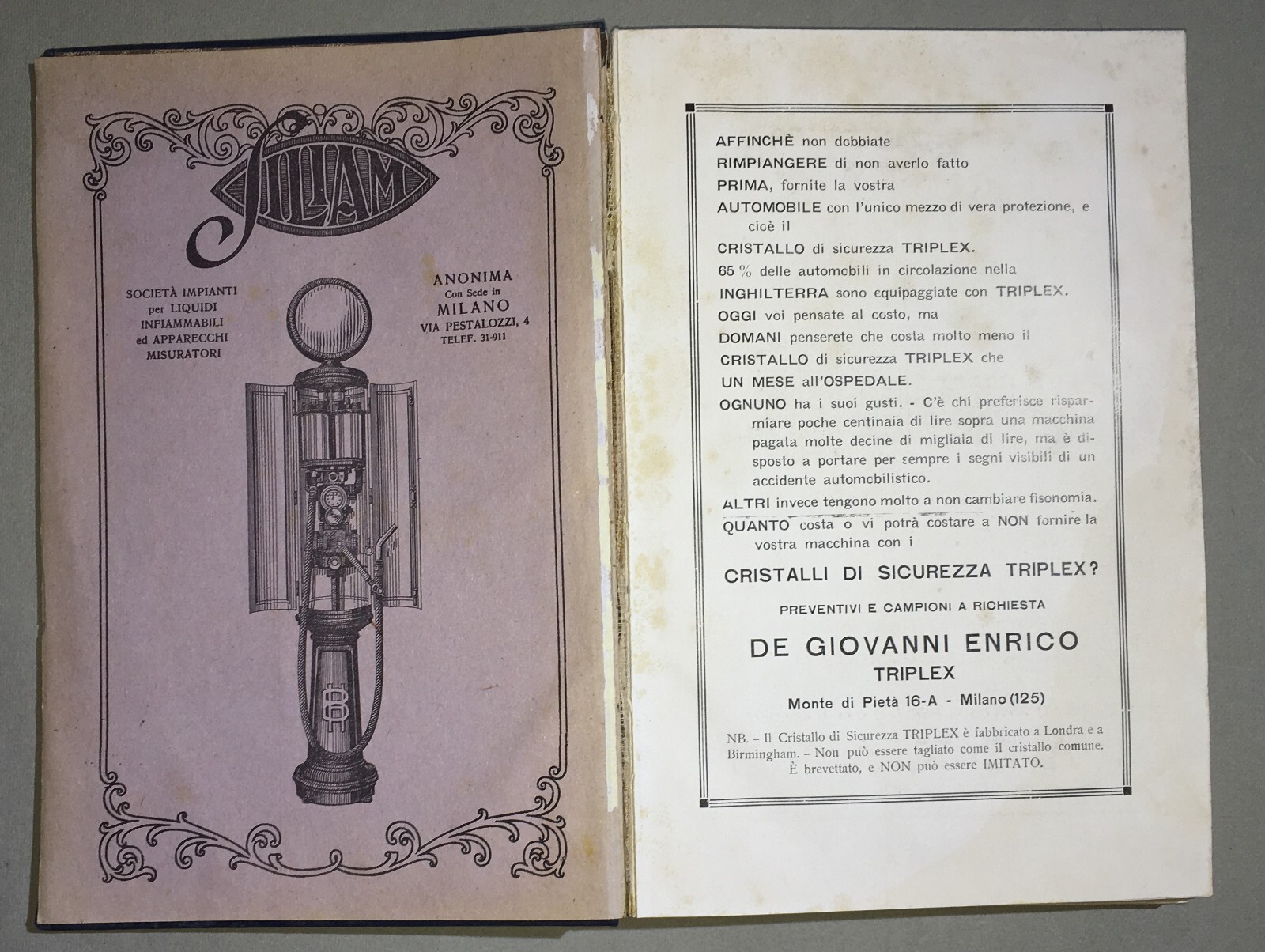 Annuario Dell'Automobilismo 1928 29 Reale Automobil Club d'Italia (RACI)