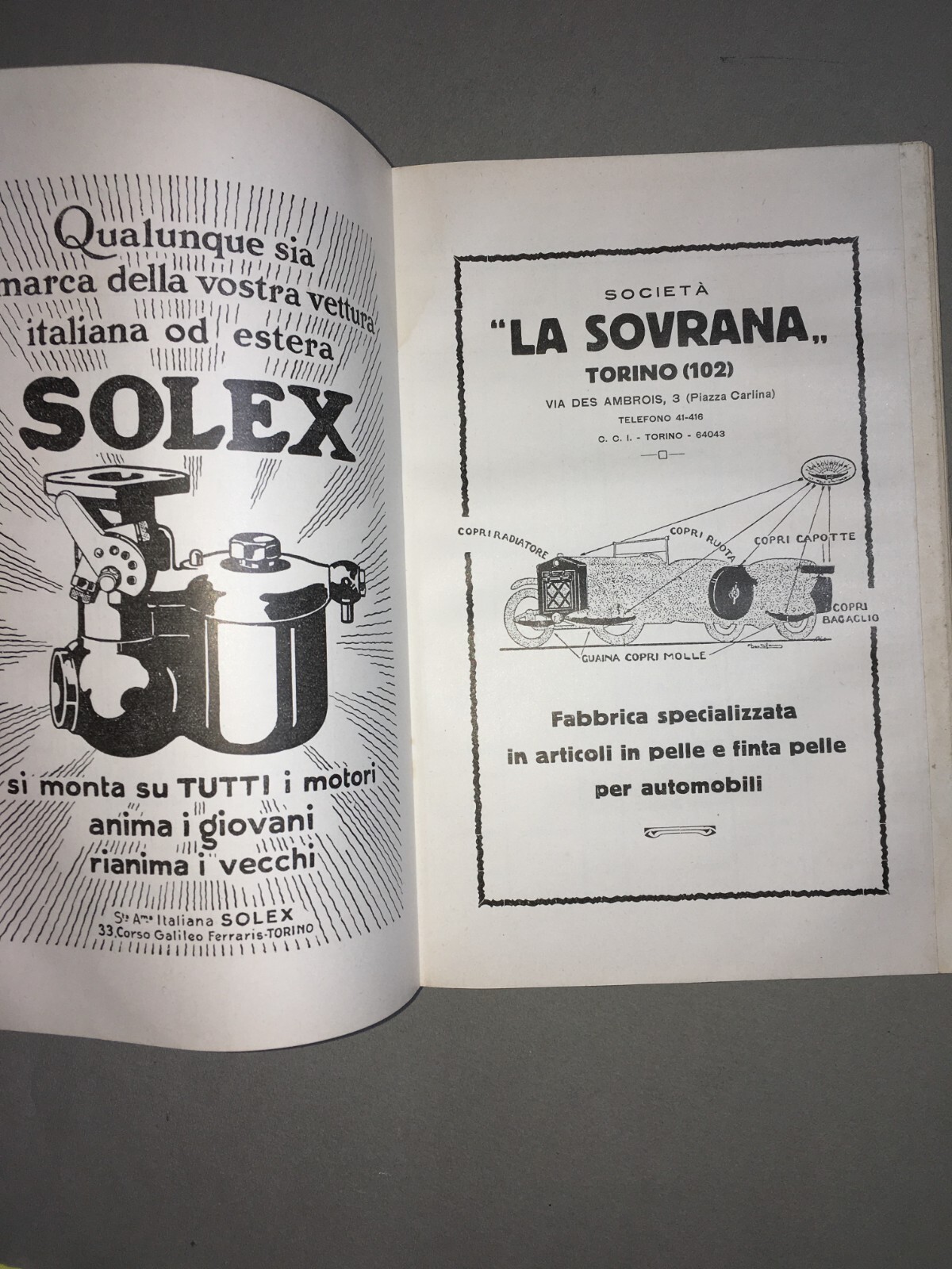 Annuario Dell'Automobilismo 1928 29 Reale Automobil Club d'Italia (RACI)