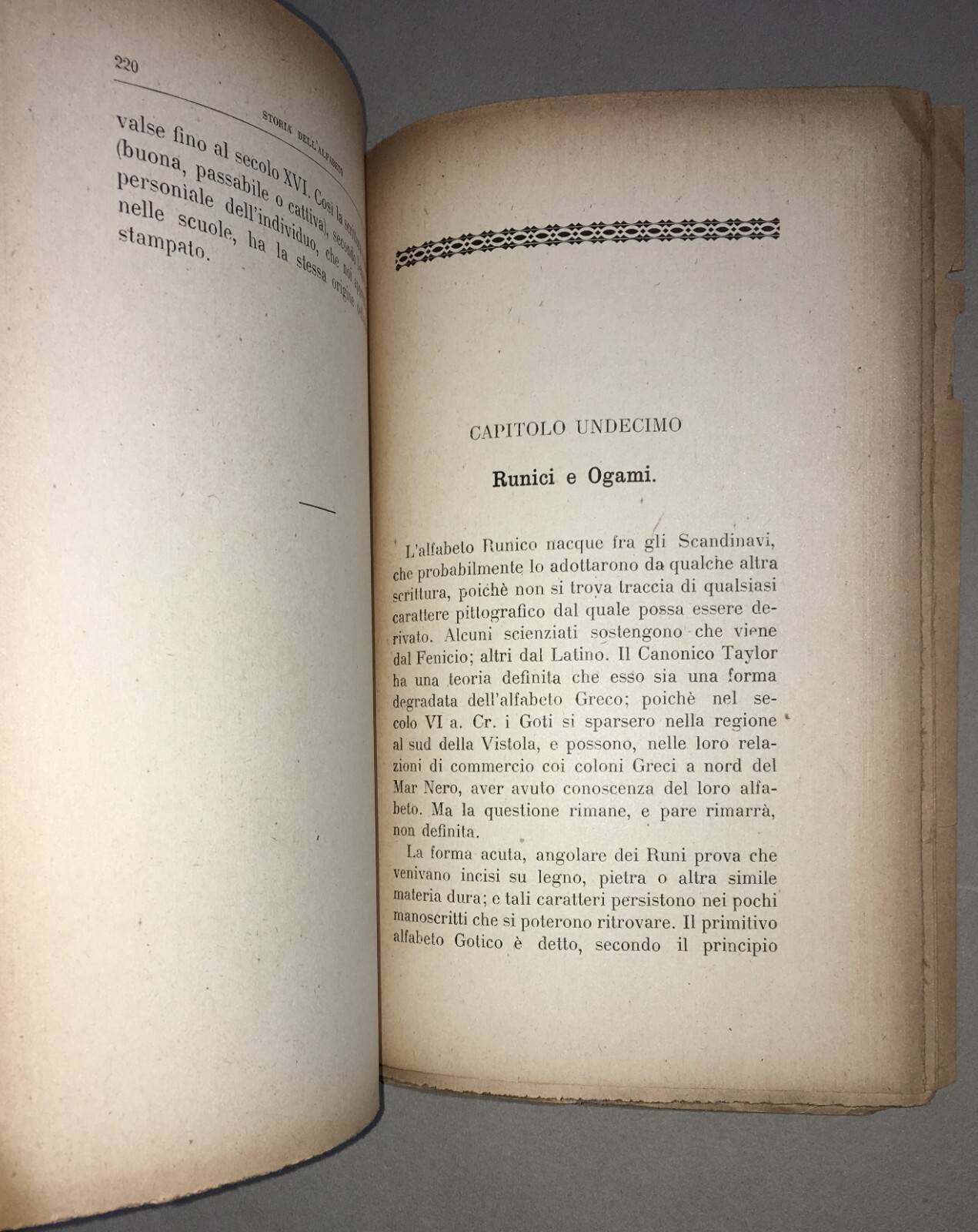 Scrittura, Alfabeto, Geroglifici E Pittografie: Antica Edizione Bocca   Clodd   Figurato